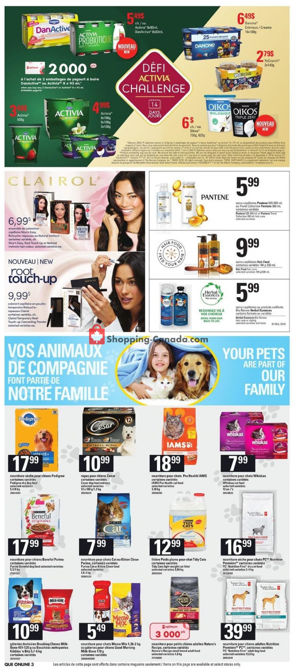 Provigo flyer from Thursday October 18, 2018 to Wednesday October 24, 2018 - page 14