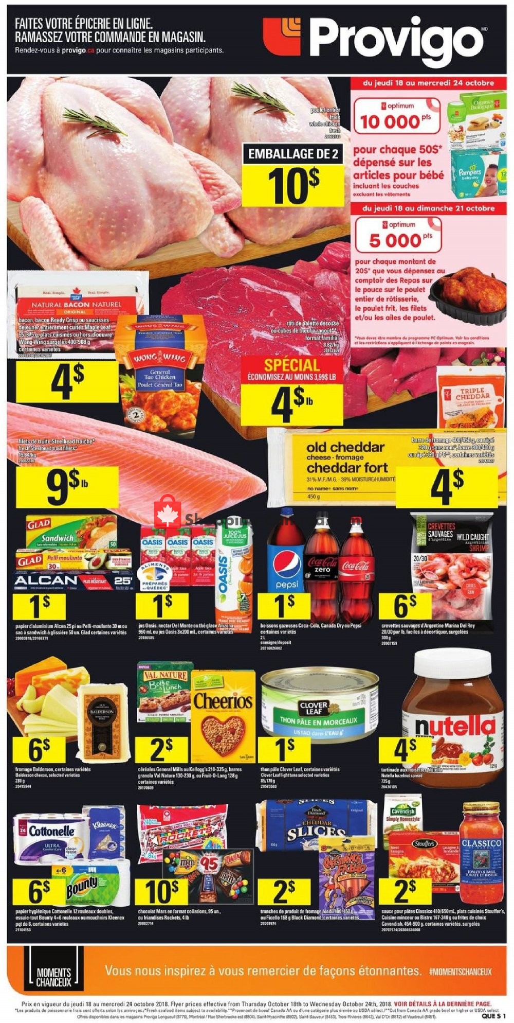 Provigo flyer from Thursday October 18, 2018 to Wednesday October 24, 2018 - page 3