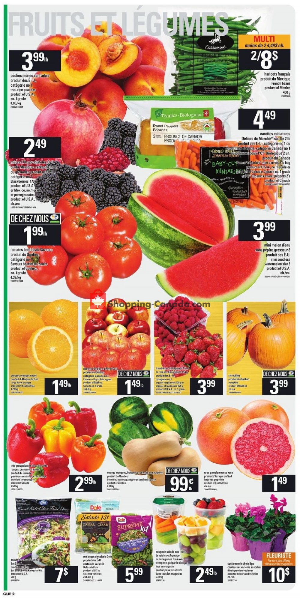 Provigo flyer from Thursday October 18, 2018 to Wednesday October 24, 2018 - page 4