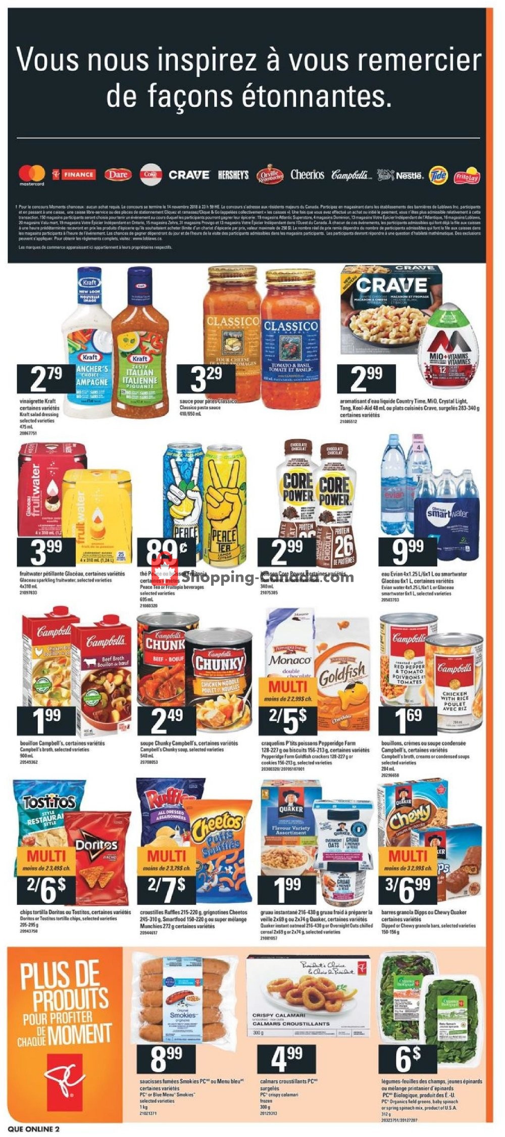 Provigo flyer from Thursday October 25, 2018 to Wednesday October 31, 2018 - page 13