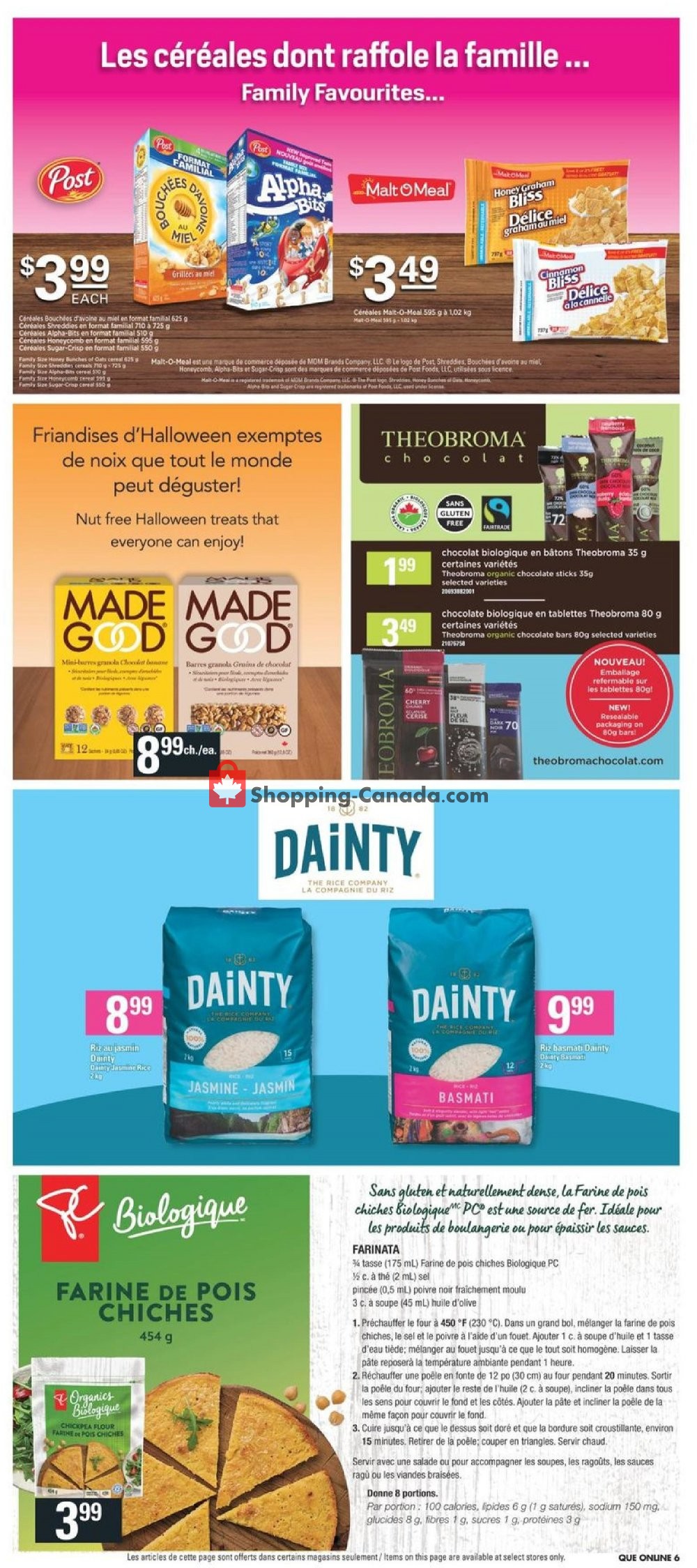 Provigo flyer from Thursday October 25, 2018 to Wednesday October 31, 2018 - page 17