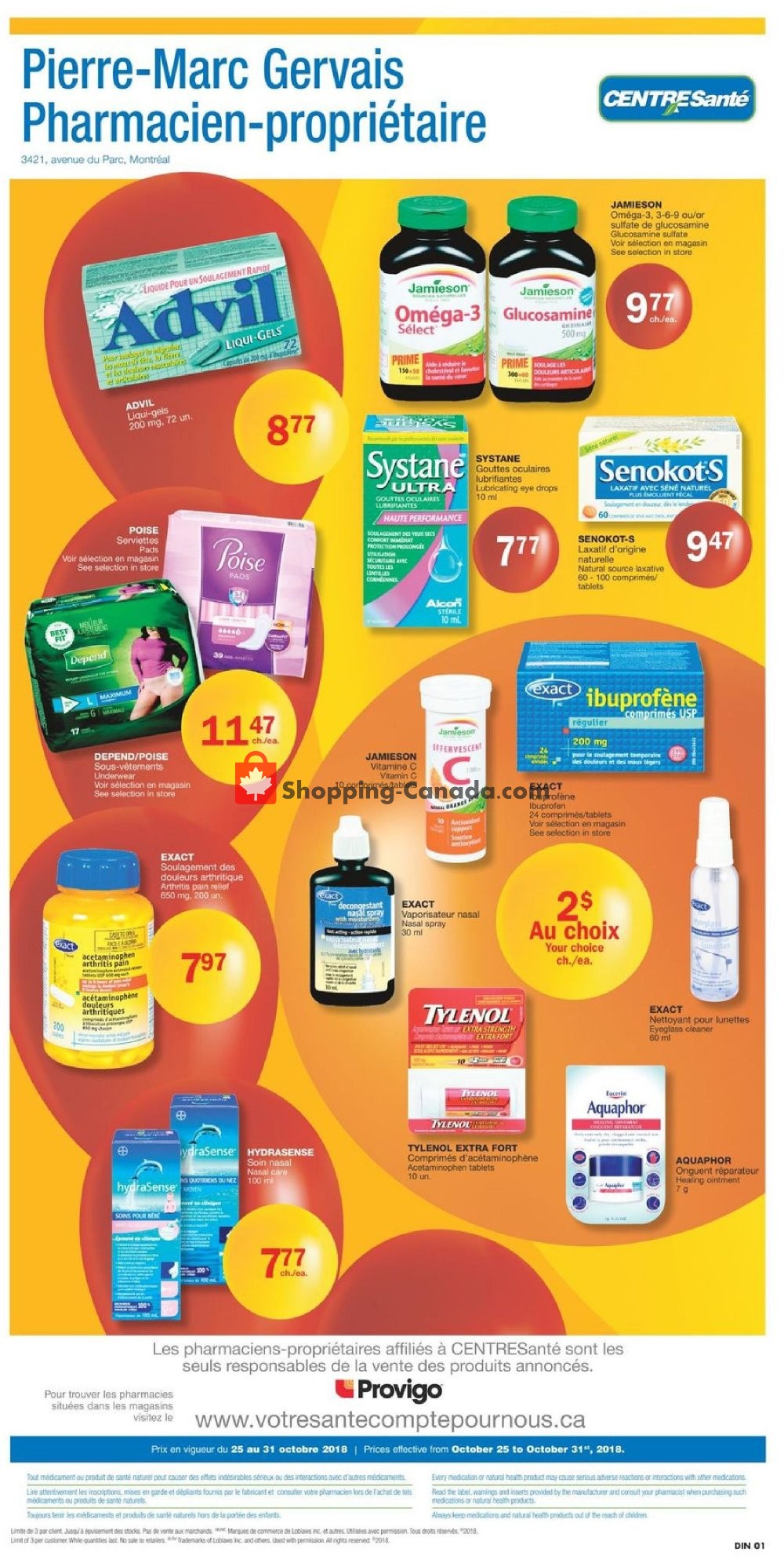 Provigo flyer from Thursday October 25, 2018 to Wednesday October 31, 2018 - page 22