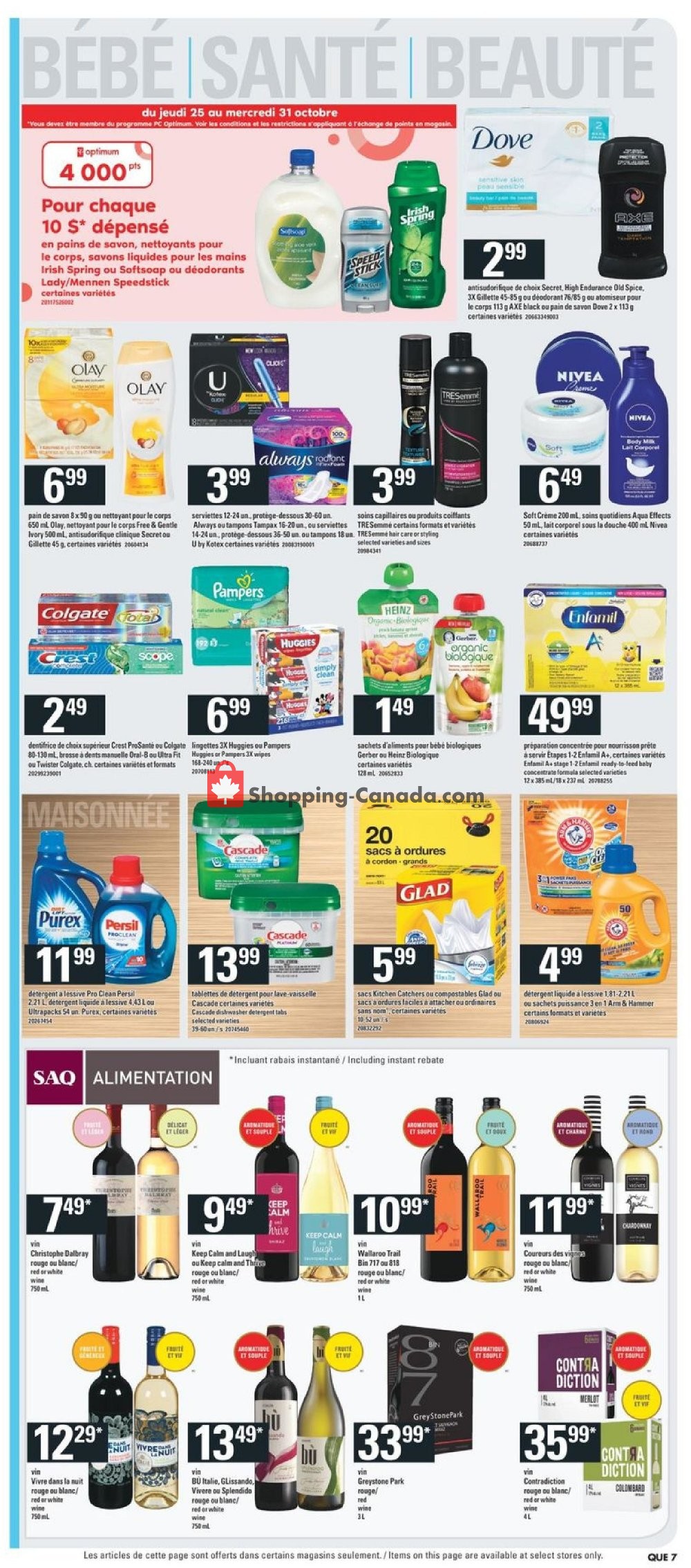 Provigo flyer from Thursday October 25, 2018 to Wednesday October 31, 2018 - page 9