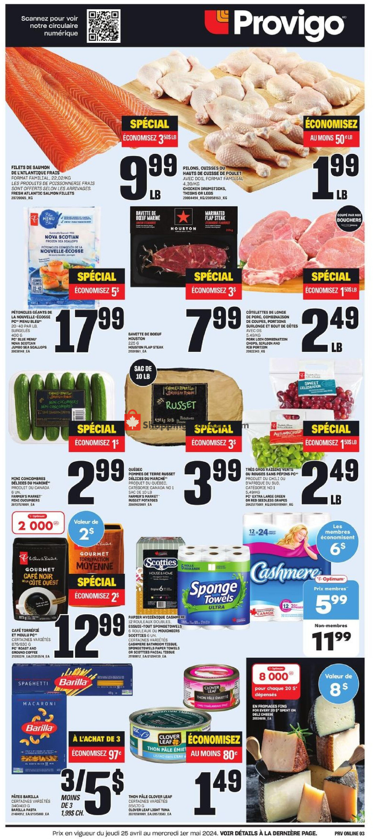 Provigo flyer from Thursday April 25, 2024 to Wednesday May 1, 2024 - page 4