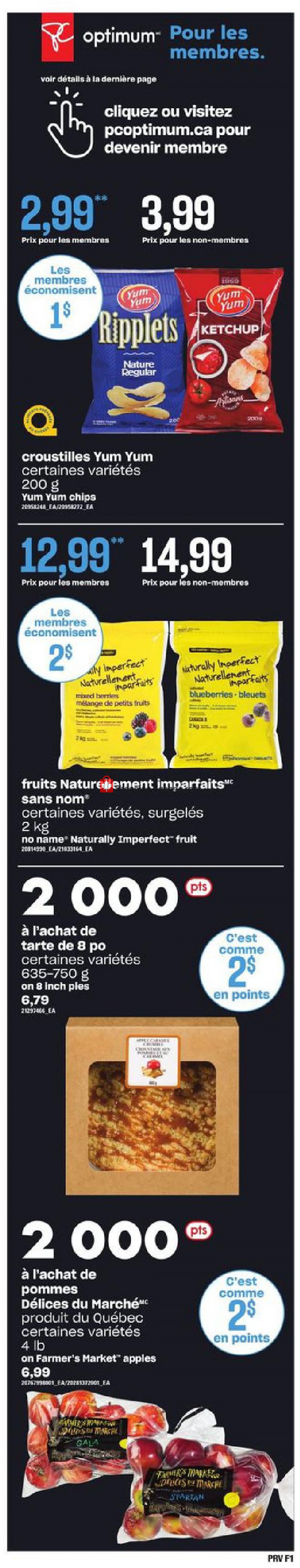 Provigo flyer from Thursday January 19, 2023 to Wednesday January 25, 2023 - page 1
