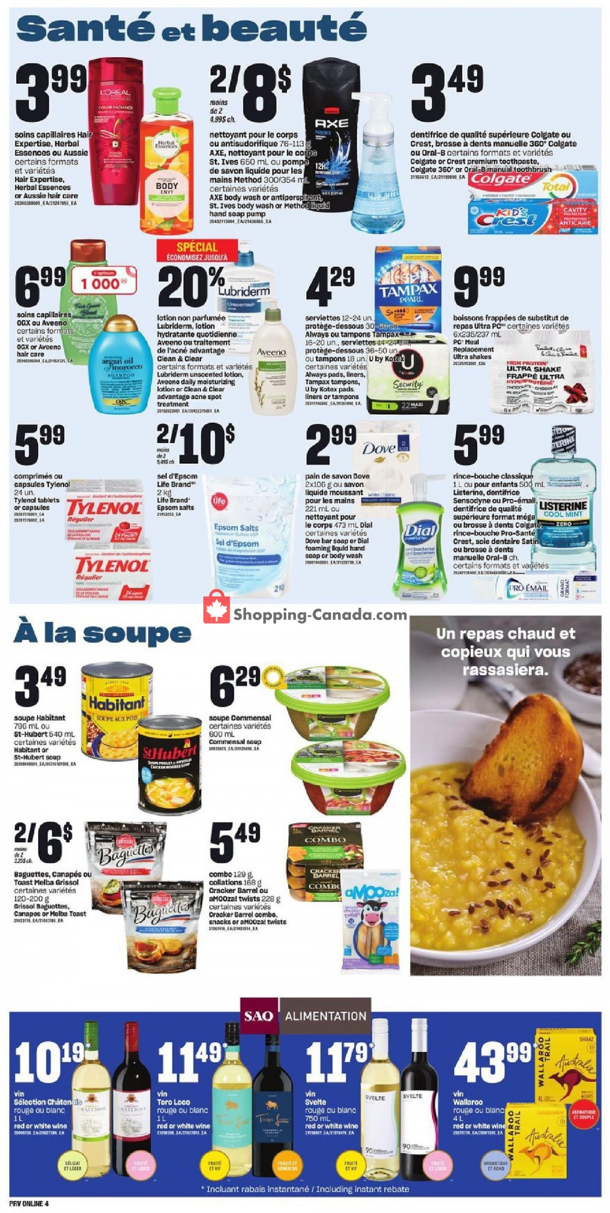 Provigo flyer from Thursday January 19, 2023 to Wednesday January 25, 2023 - page 14