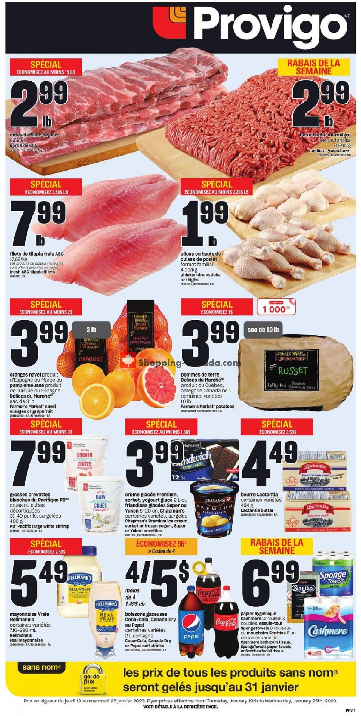 Provigo flyer from Thursday January 19, 2023 to Wednesday January 25, 2023 - page 3