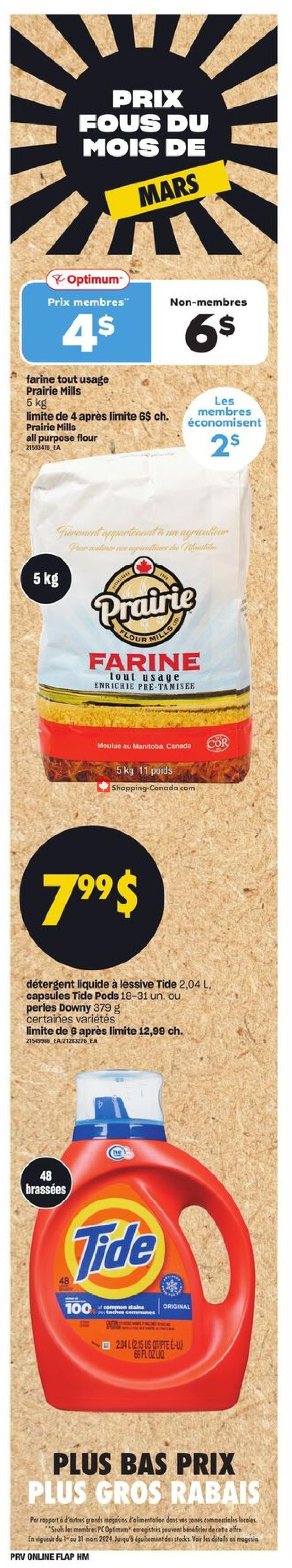 Provigo flyer from Thursday March 14, 2024 to Wednesday March 20, 2024 - page 4