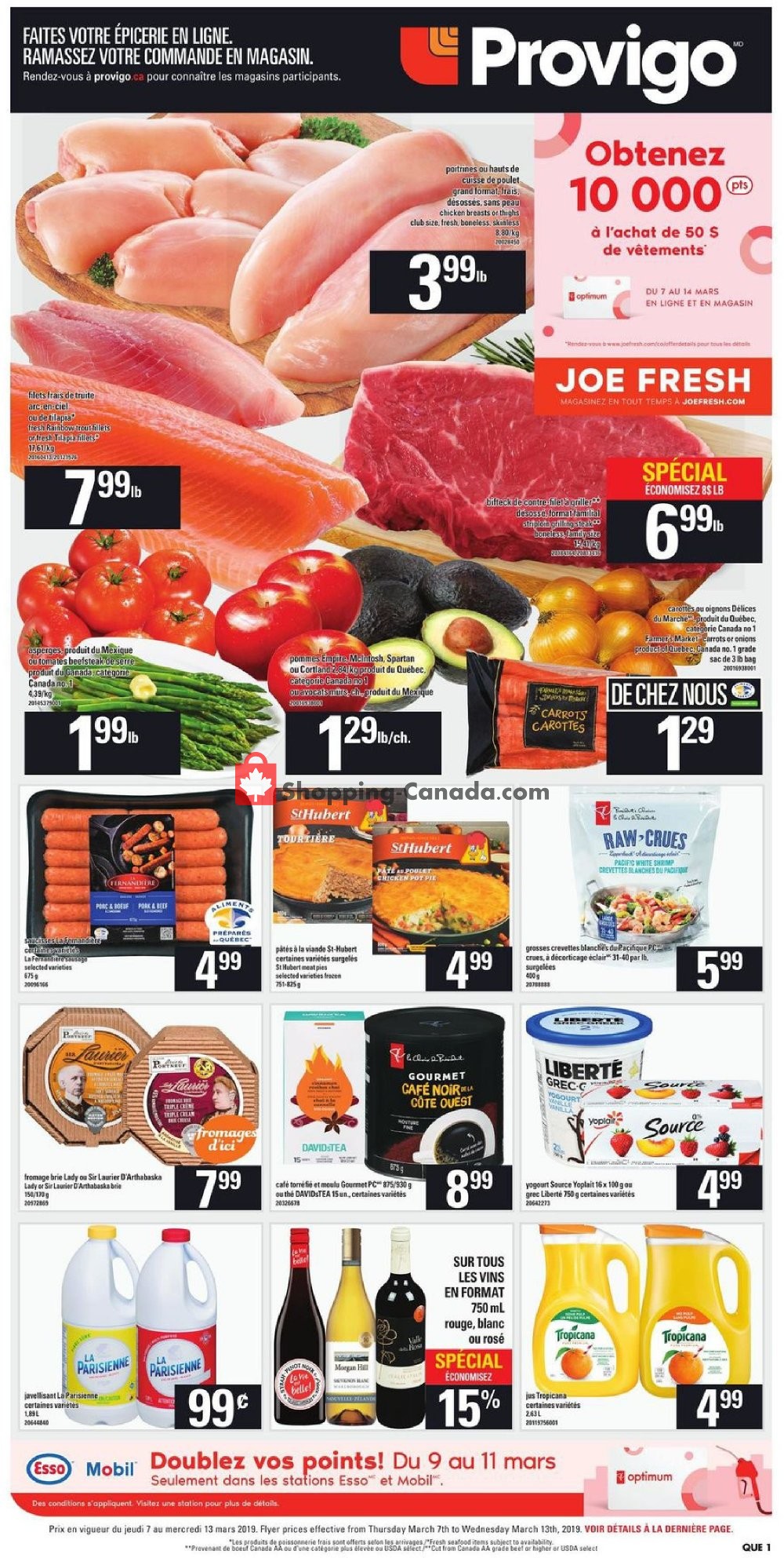 Provigo flyer from Thursday March 7, 2019 to Wednesday March 13, 2019 - page 3