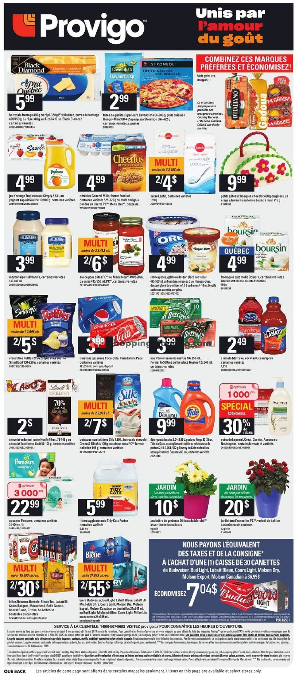 Provigo flyer from Thursday May 9, 2019 to Wednesday May 15, 2019 - page 19