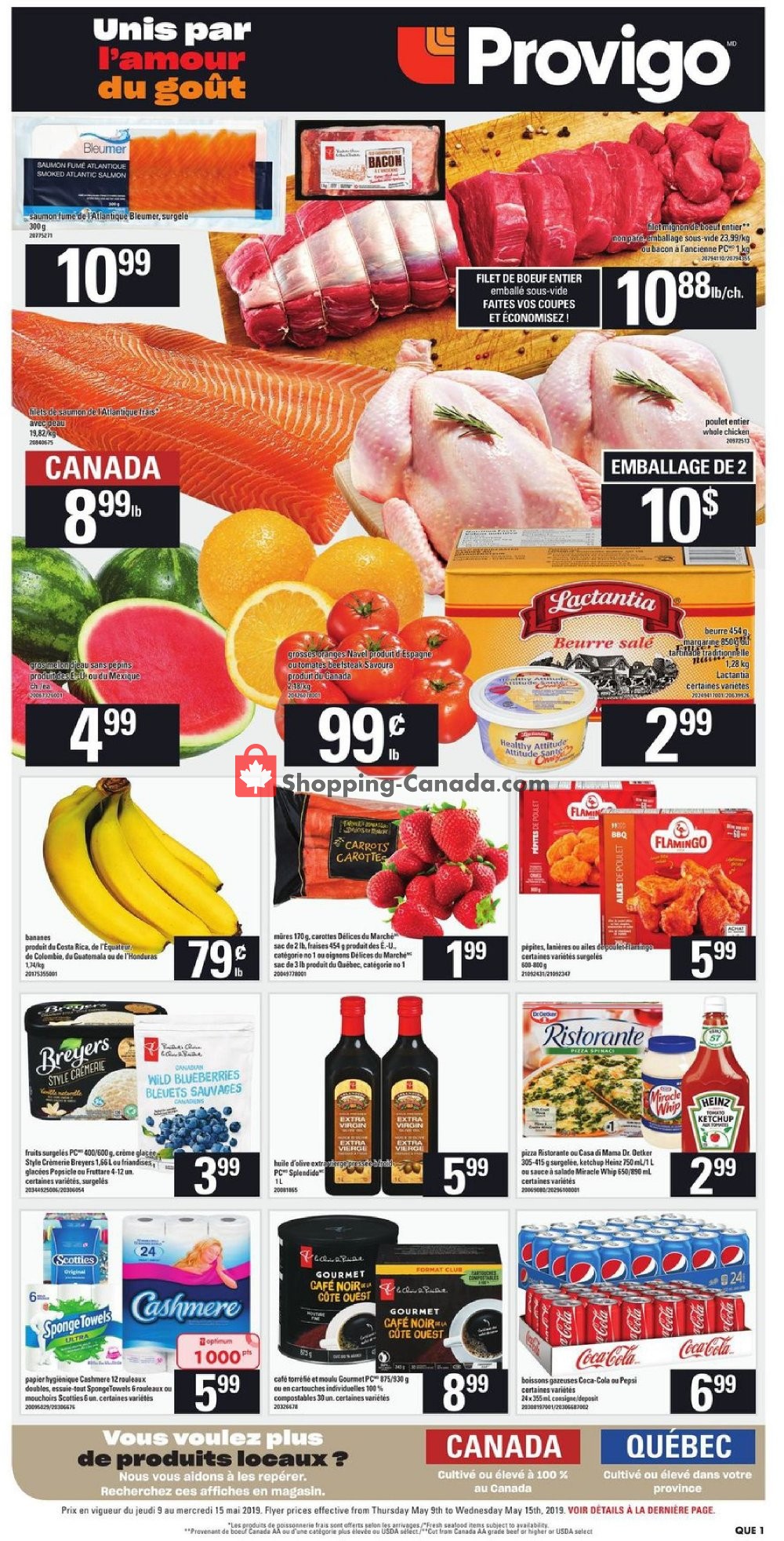 Provigo flyer from Thursday May 9, 2019 to Wednesday May 15, 2019 - page 3