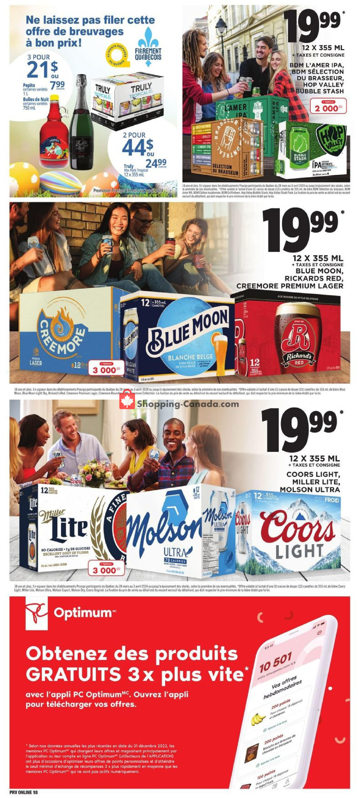 Provigo flyer from Thursday March 28, 2024 to Wednesday April 3, 2024 - page 20