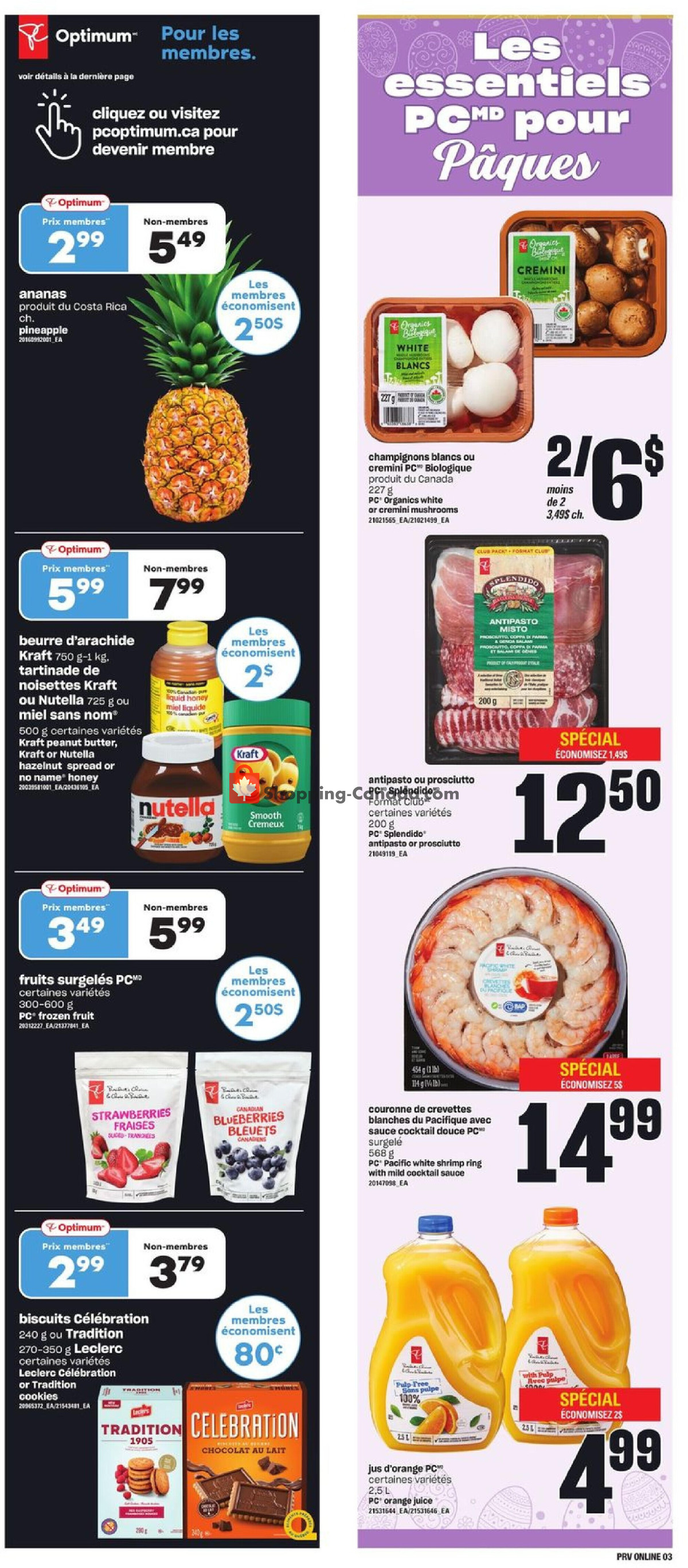 Provigo flyer from Thursday March 28, 2024 to Wednesday April 3, 2024 - page 3