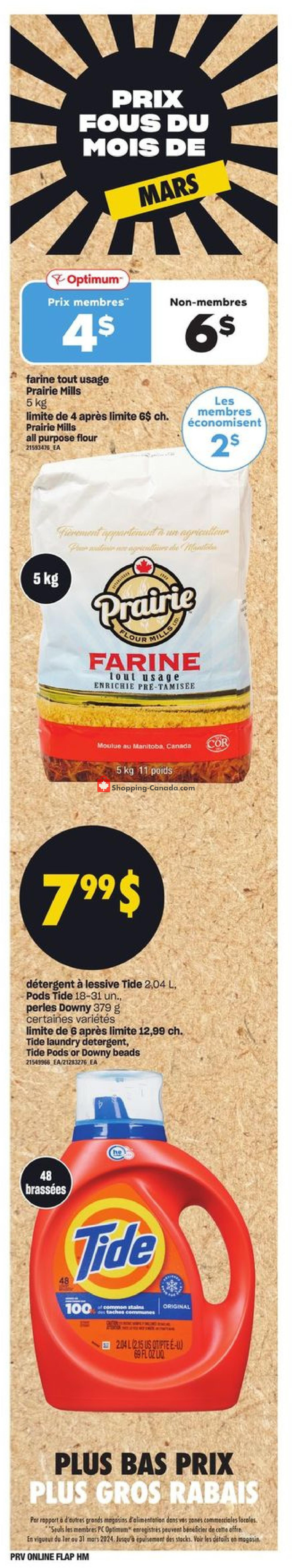 Provigo flyer from Thursday March 28, 2024 to Wednesday April 3, 2024 - page 4