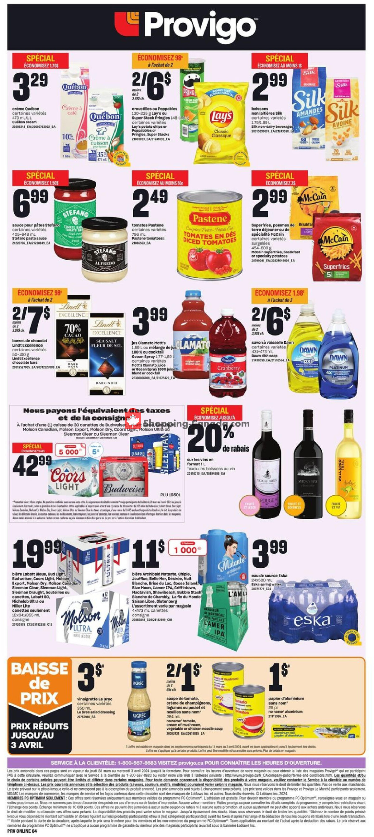 Provigo flyer from Thursday March 28, 2024 to Wednesday April 3, 2024 - page 6