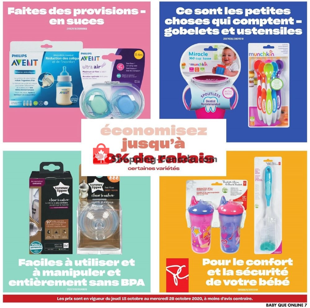 Provigo flyer from Thursday October 15, 2020 to Wednesday October 28, 2020 - page 7