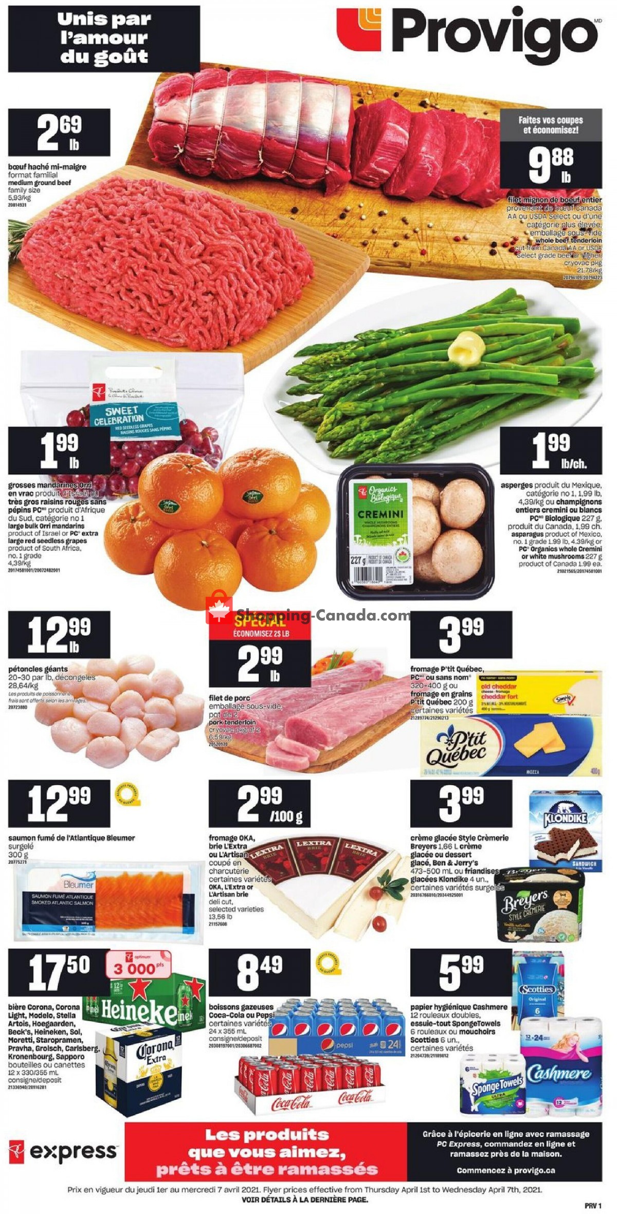 Provigo flyer from Thursday April 1, 2021 to Wednesday April 7, 2021 - page 3
