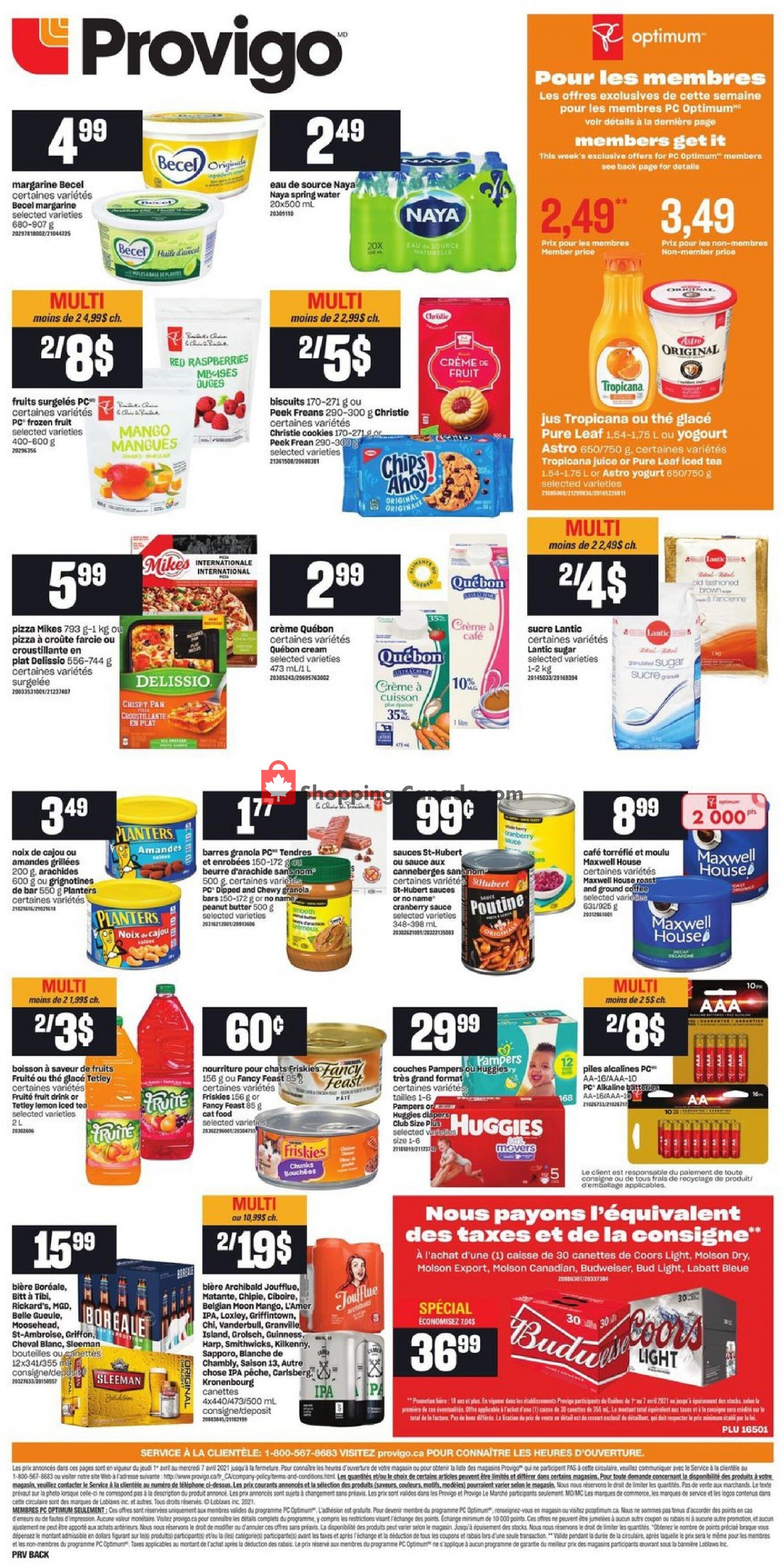 Provigo flyer from Thursday April 1, 2021 to Wednesday April 7, 2021 - page 4