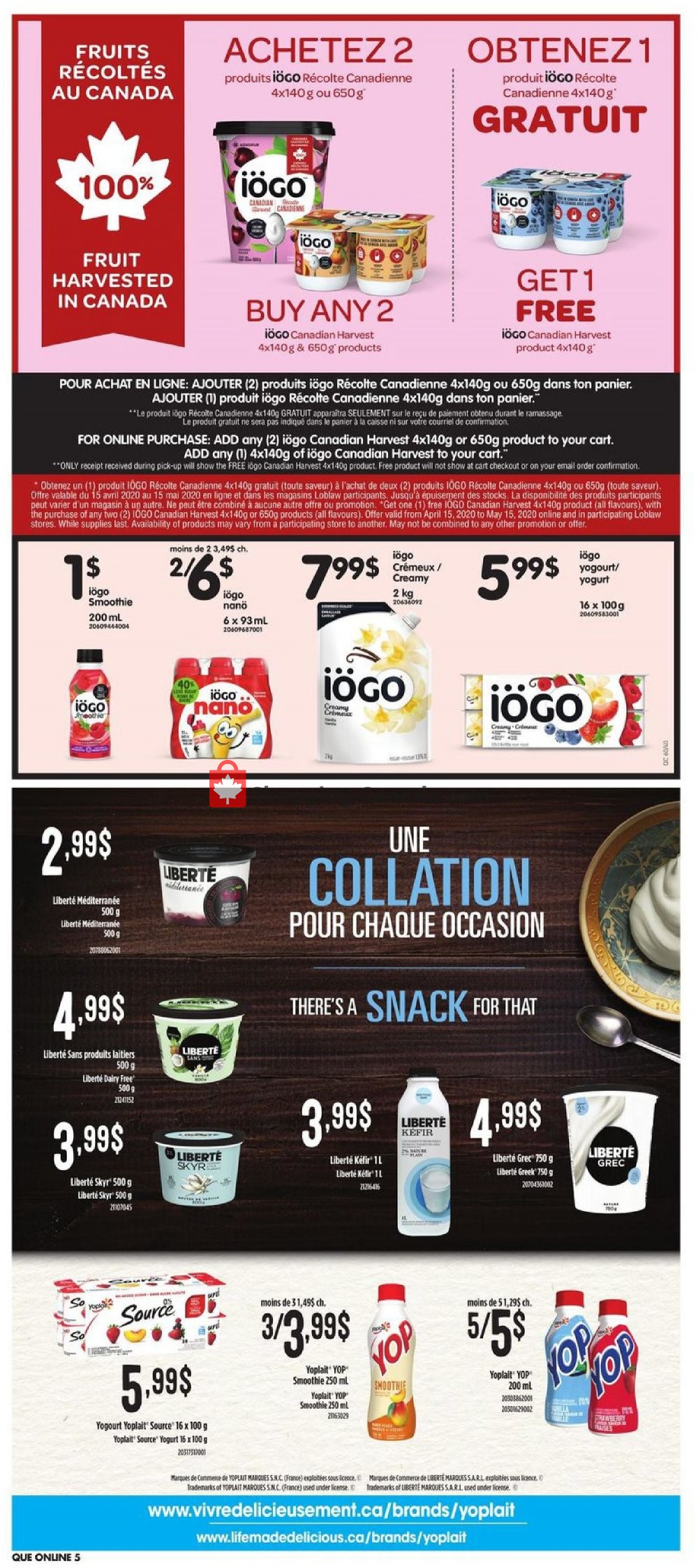 Provigo flyer from Thursday April 23, 2020 to Wednesday April 29, 2020 - page 10