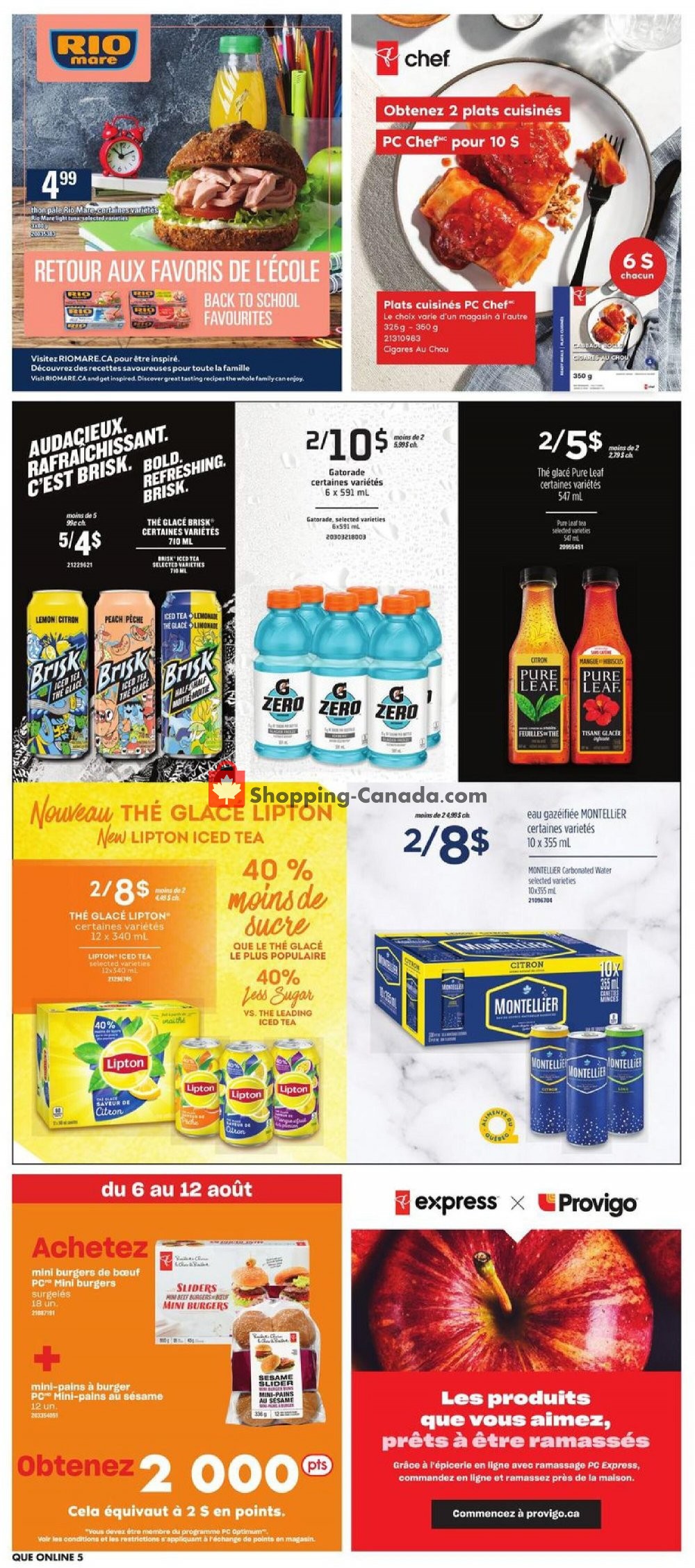 Provigo flyer from Thursday August 6, 2020 to Wednesday August 12, 2020 - page 12