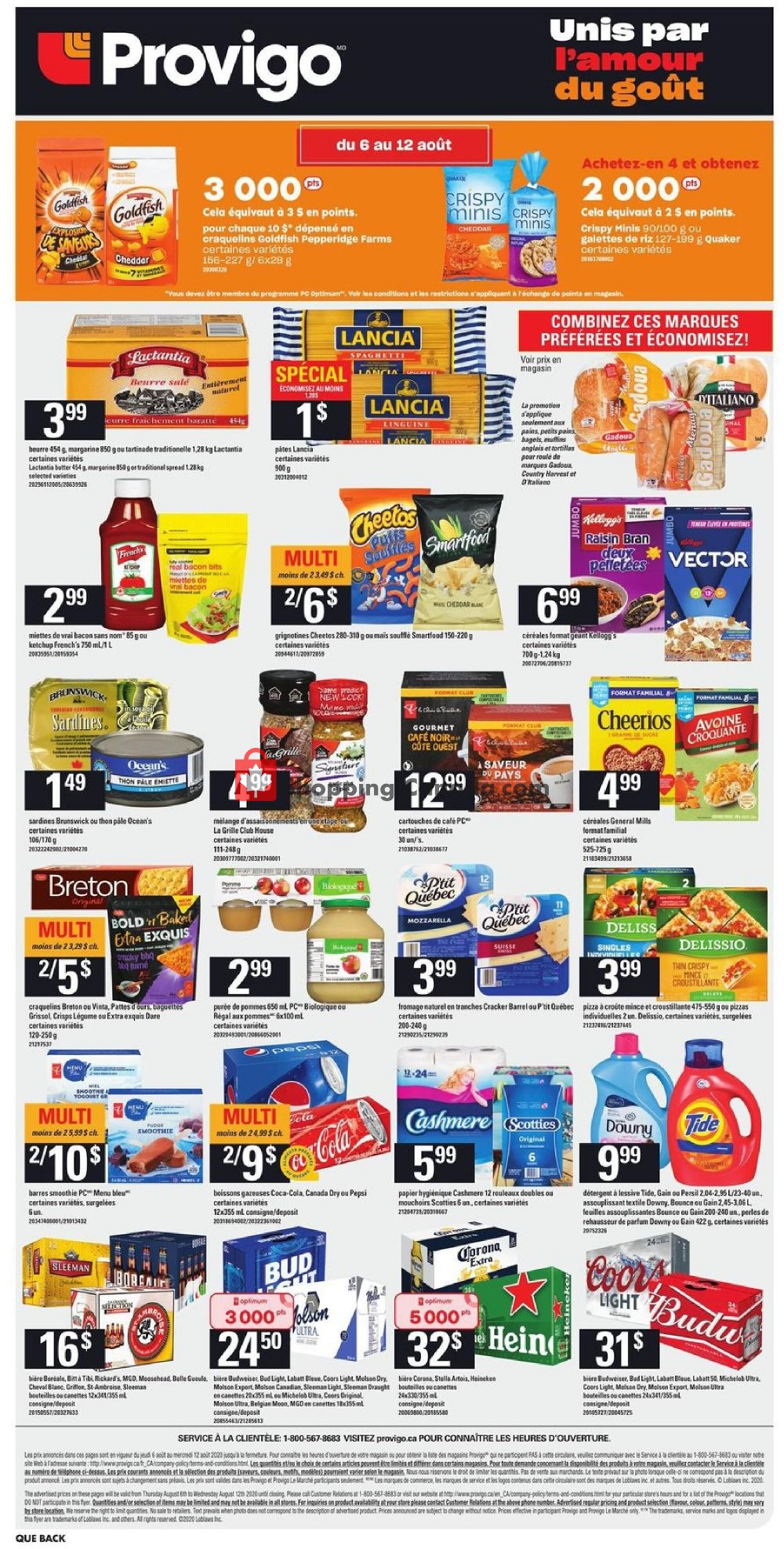 Provigo flyer from Thursday August 6, 2020 to Wednesday August 12, 2020 - page 4