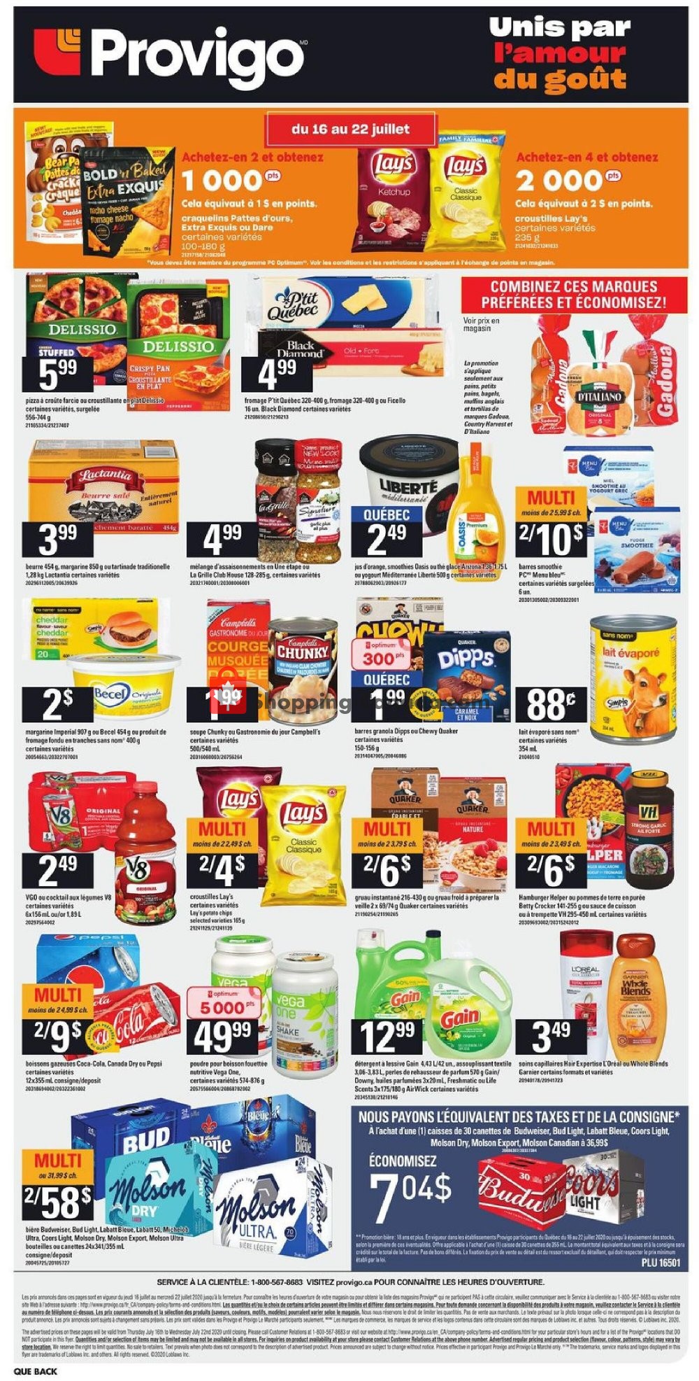 Provigo flyer from Thursday July 16, 2020 to Wednesday July 22, 2020 - page 4
