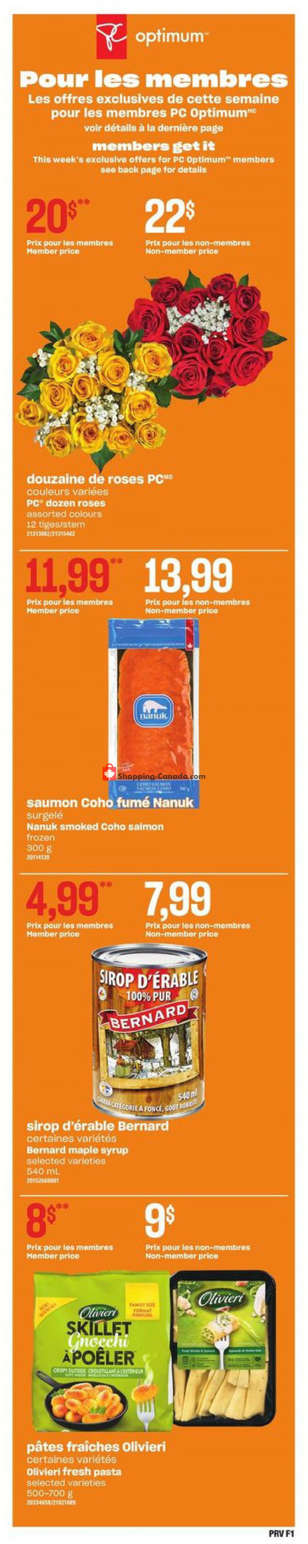 Provigo flyer from Thursday May 6, 2021 to Wednesday May 12, 2021 - page 1
