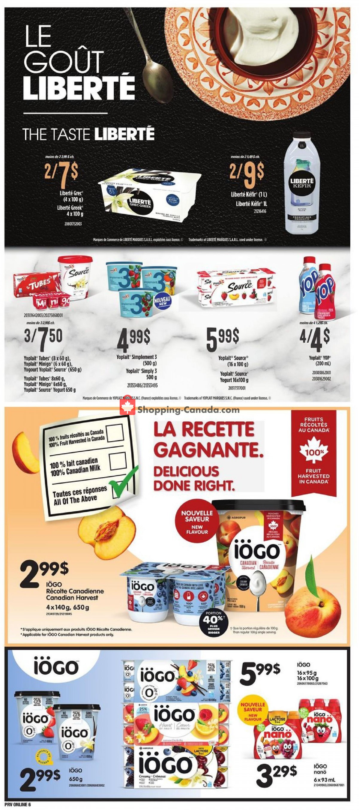 Provigo flyer from Thursday May 6, 2021 to Wednesday May 12, 2021 - page 14