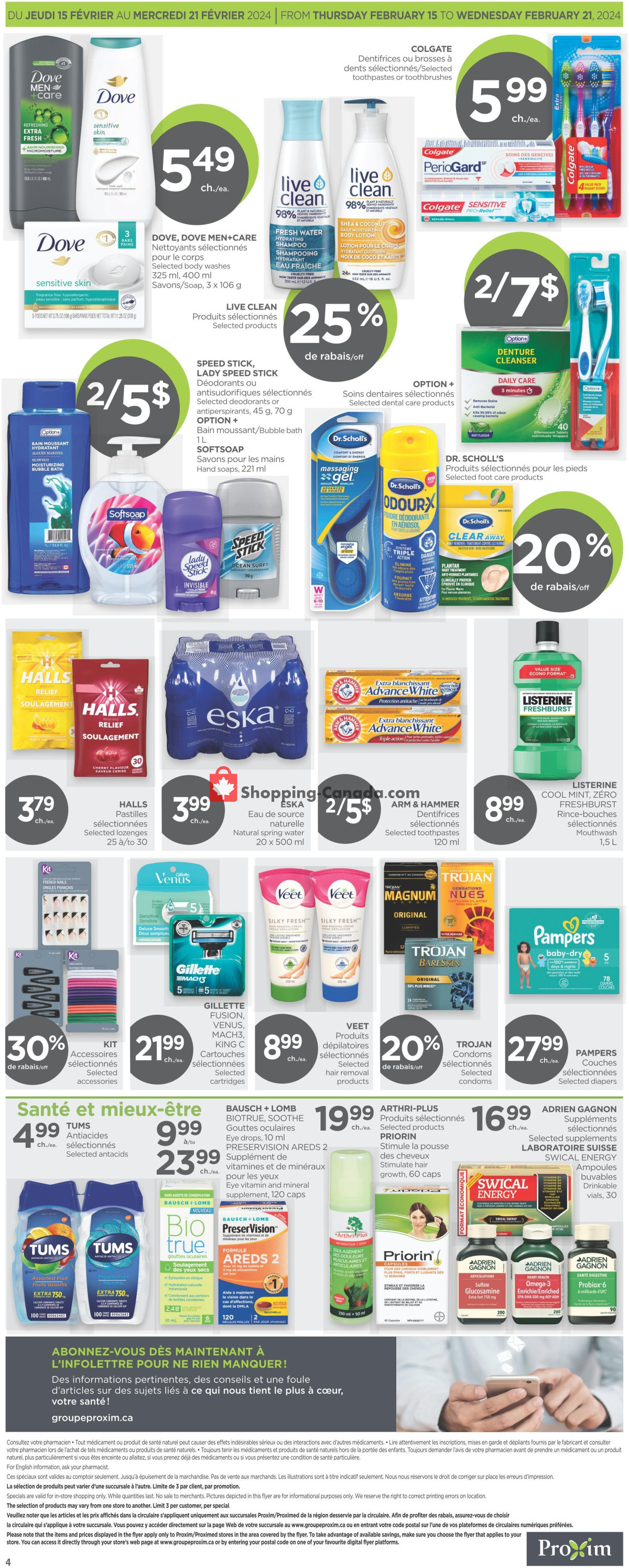 Proxim flyer from Thursday February 15, 2024 to Wednesday February 21, 2024 - page 4