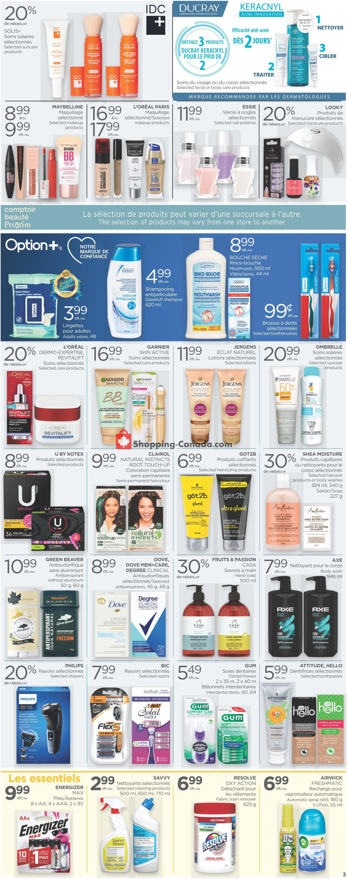 Proxim flyer from Thursday January 25, 2024 to Wednesday January 31, 2024 - page 3