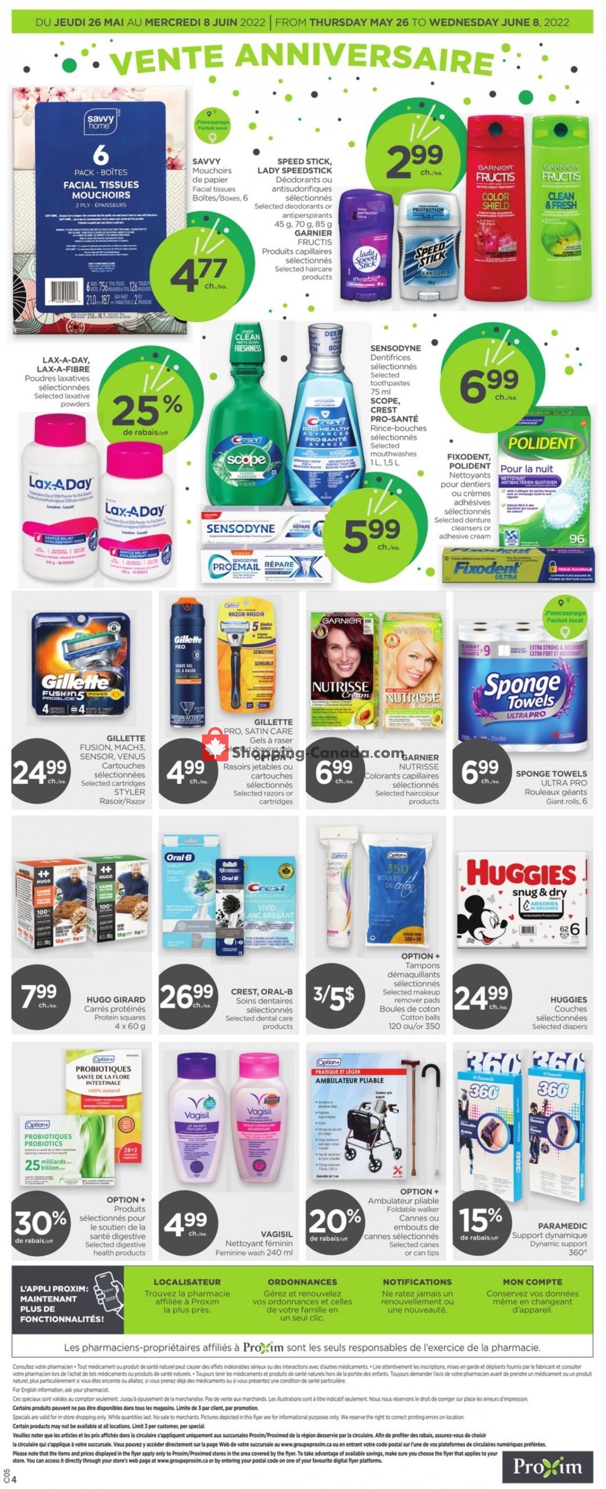 Proxim flyer from Thursday May 26, 2022 to Wednesday June 8, 2022 - page 4