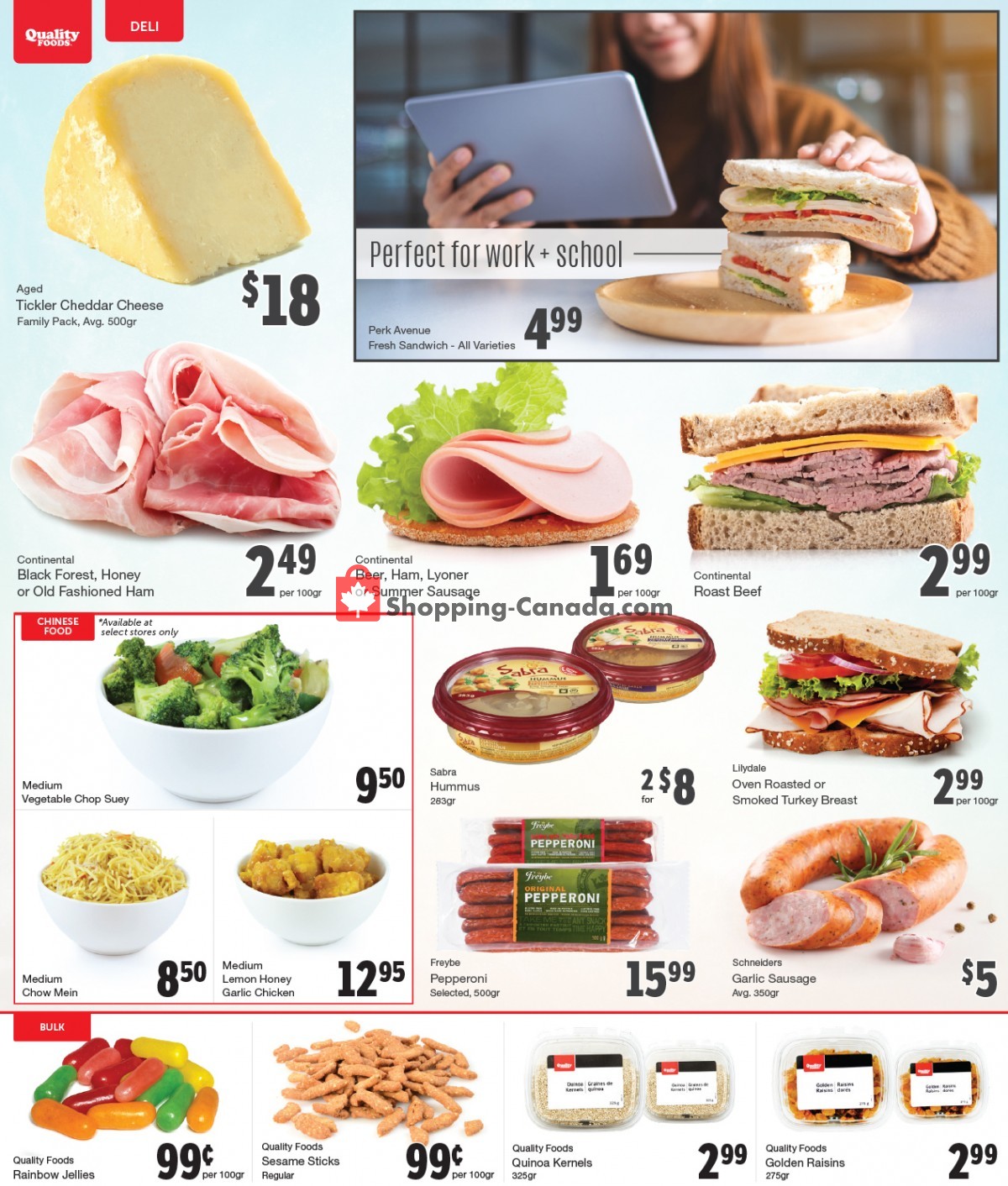 Quality Foods flyer from Monday September 13, 2021 to Sunday September 19, 2021 - page 6