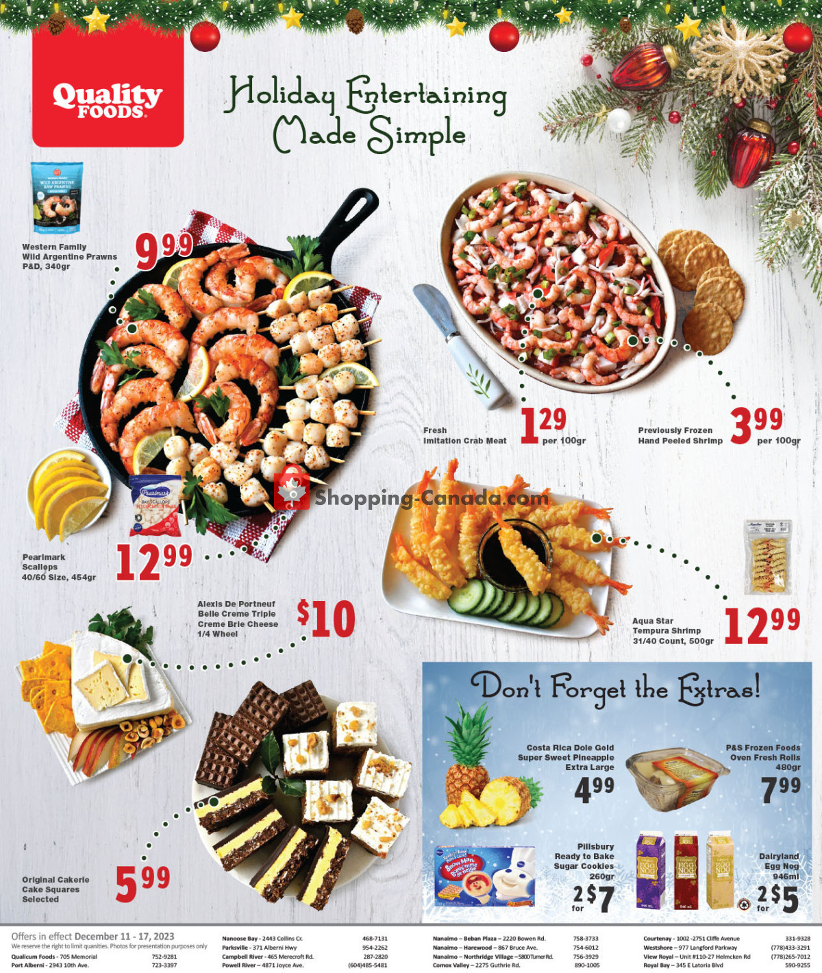 Quality Foods flyer from Monday December 11, 2023 to Sunday December 17, 2023 - page 10