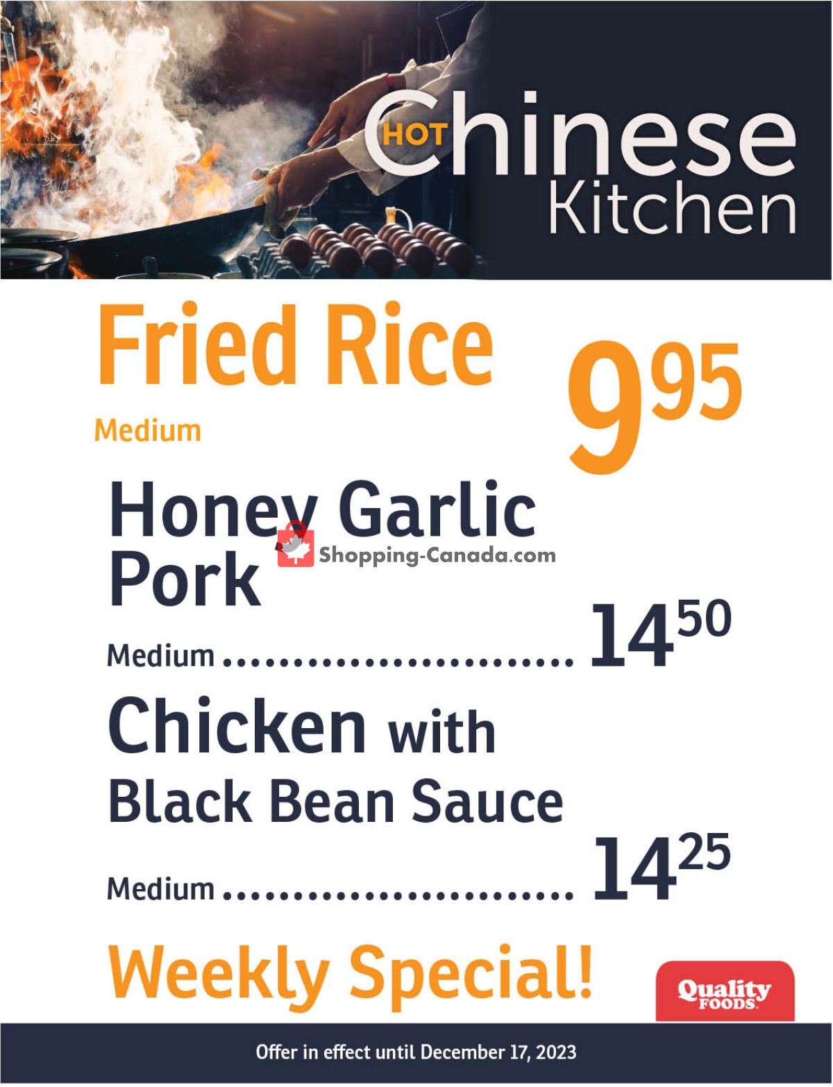 Quality Foods flyer from Monday December 11, 2023 to Sunday December 17, 2023 - page 12