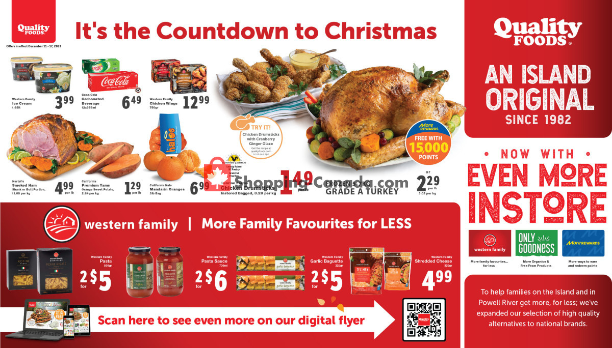 Quality Foods flyer from Monday December 11, 2023 to Sunday December 17, 2023 - page 14