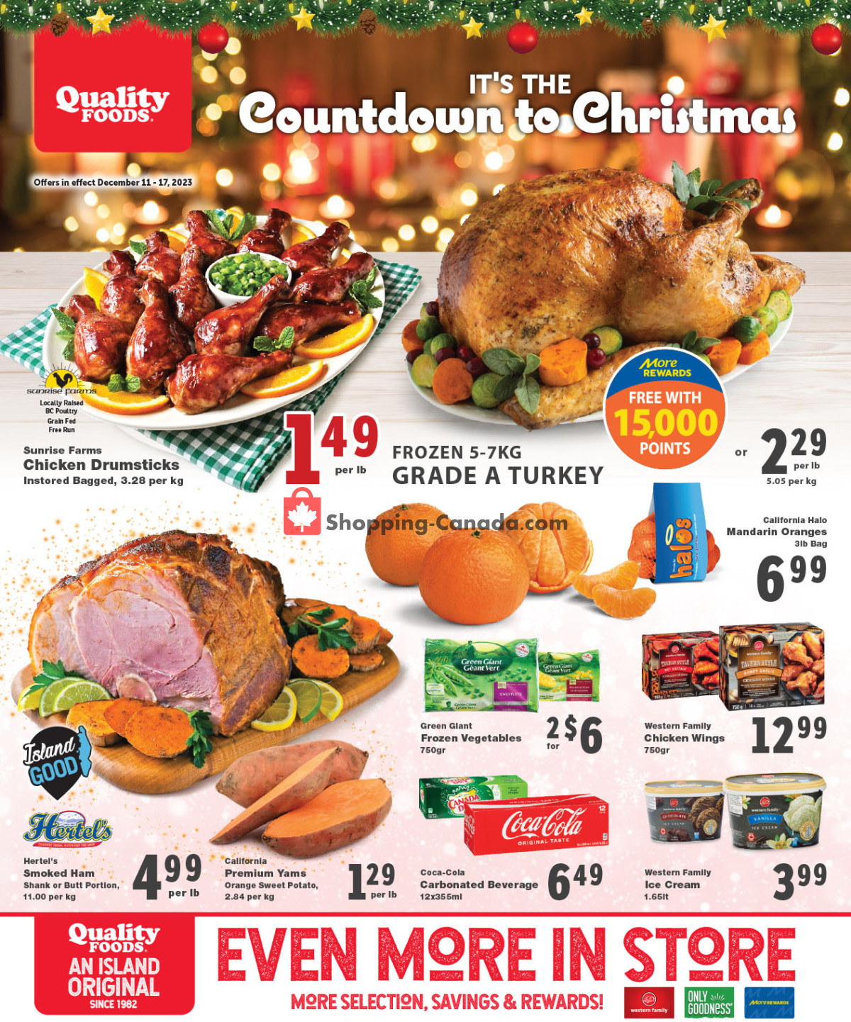 Quality Foods flyer from Monday December 11, 2023 to Sunday December 17, 2023 - page 2