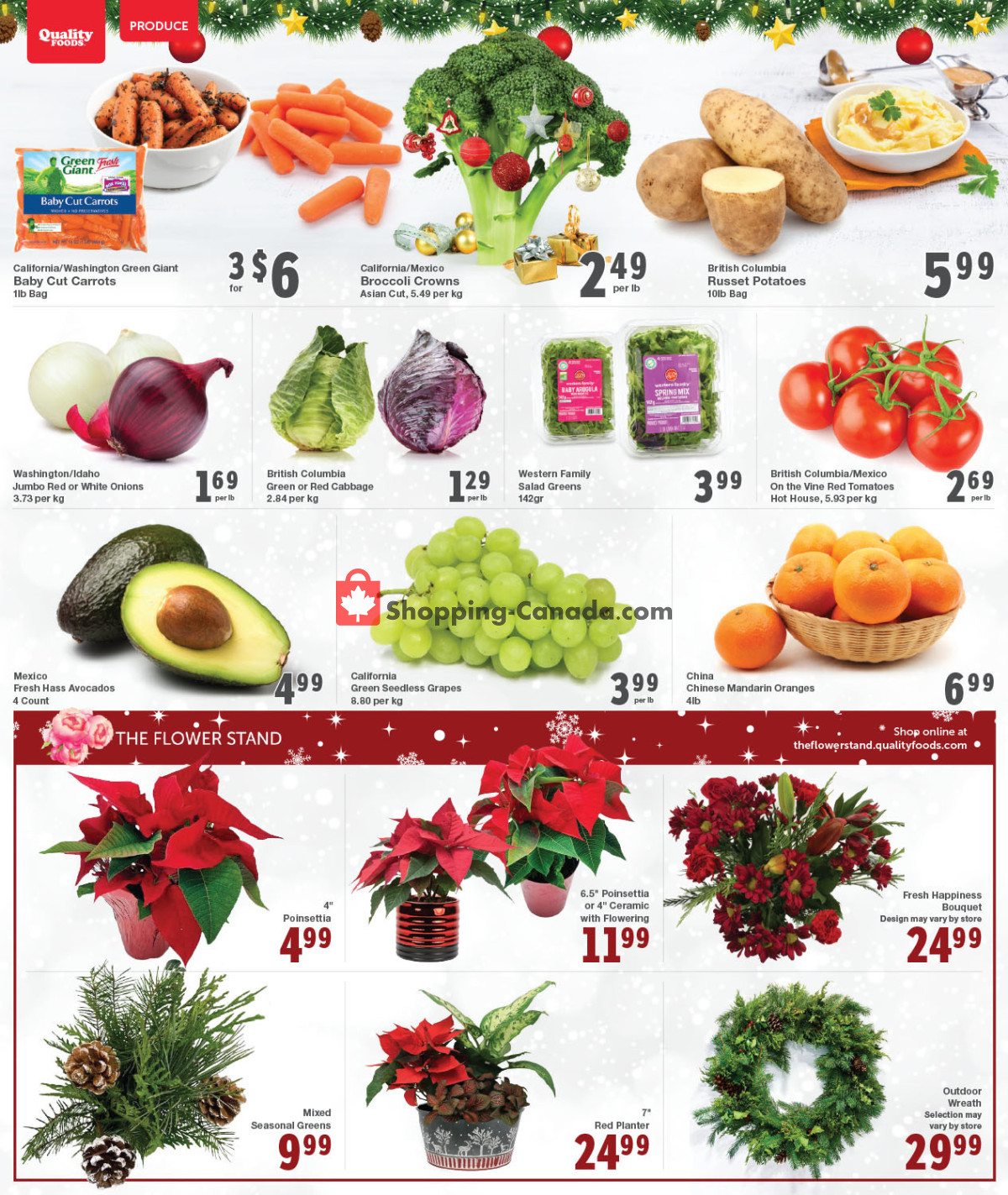 Quality Foods flyer from Monday December 11, 2023 to Sunday December 17, 2023 - page 3
