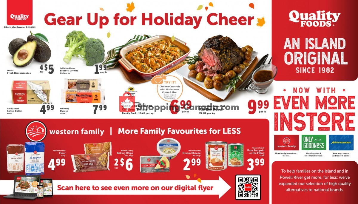 Quality Foods flyer from Monday December 4, 2023 to Sunday December 10, 2023 - page 10