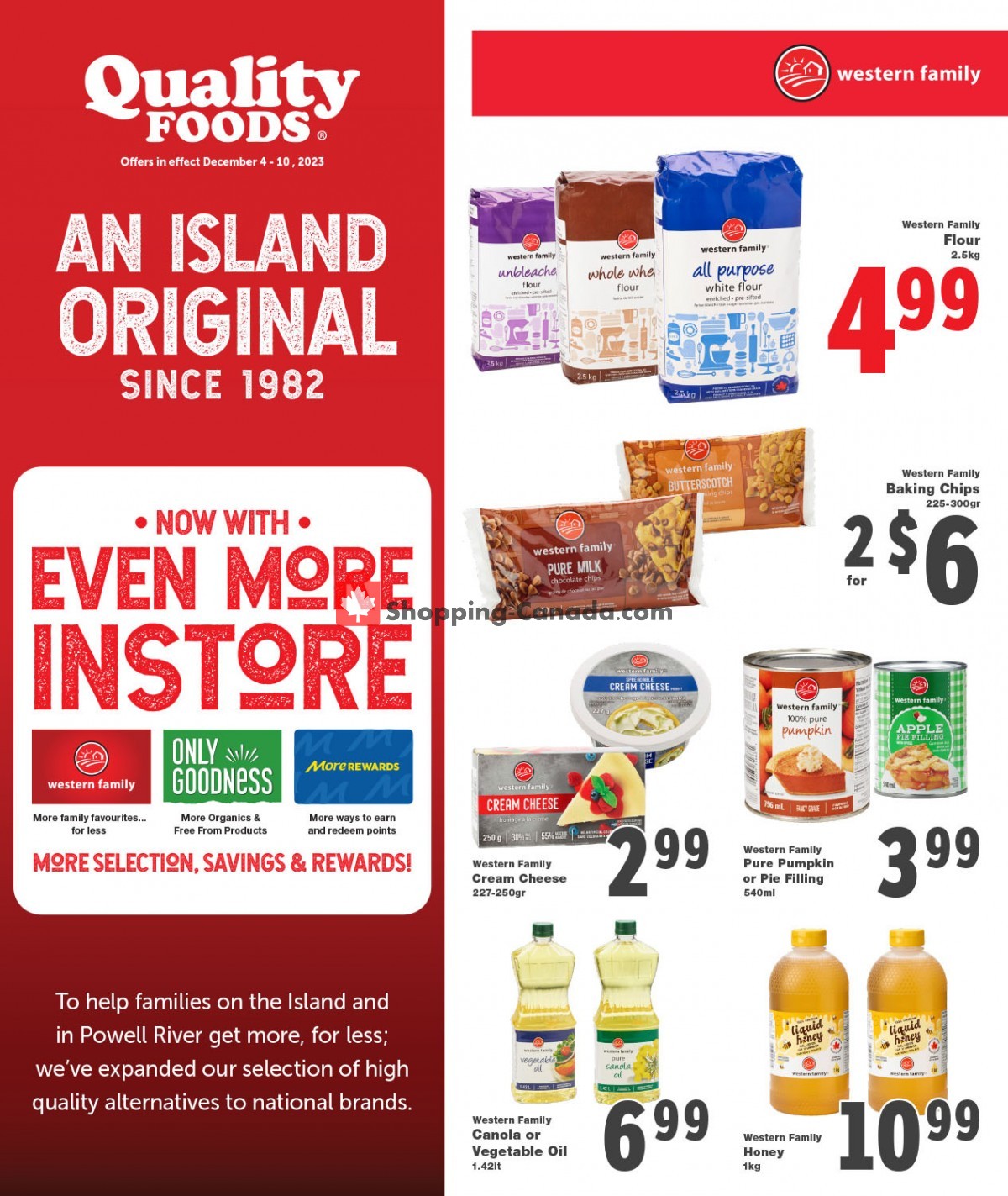 Quality Foods flyer from Monday December 4, 2023 to Sunday December 10, 2023 - page 11