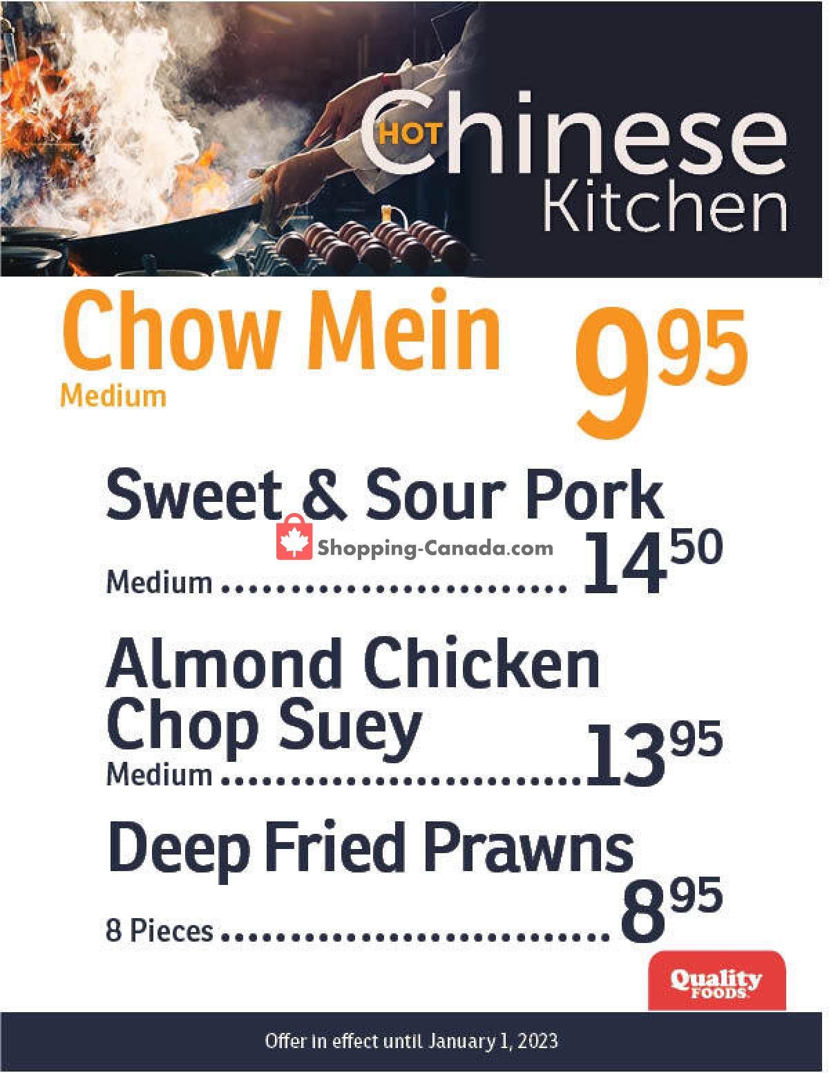 Quality Foods flyer from Monday December 4, 2023 to Sunday December 10, 2023 - page 14