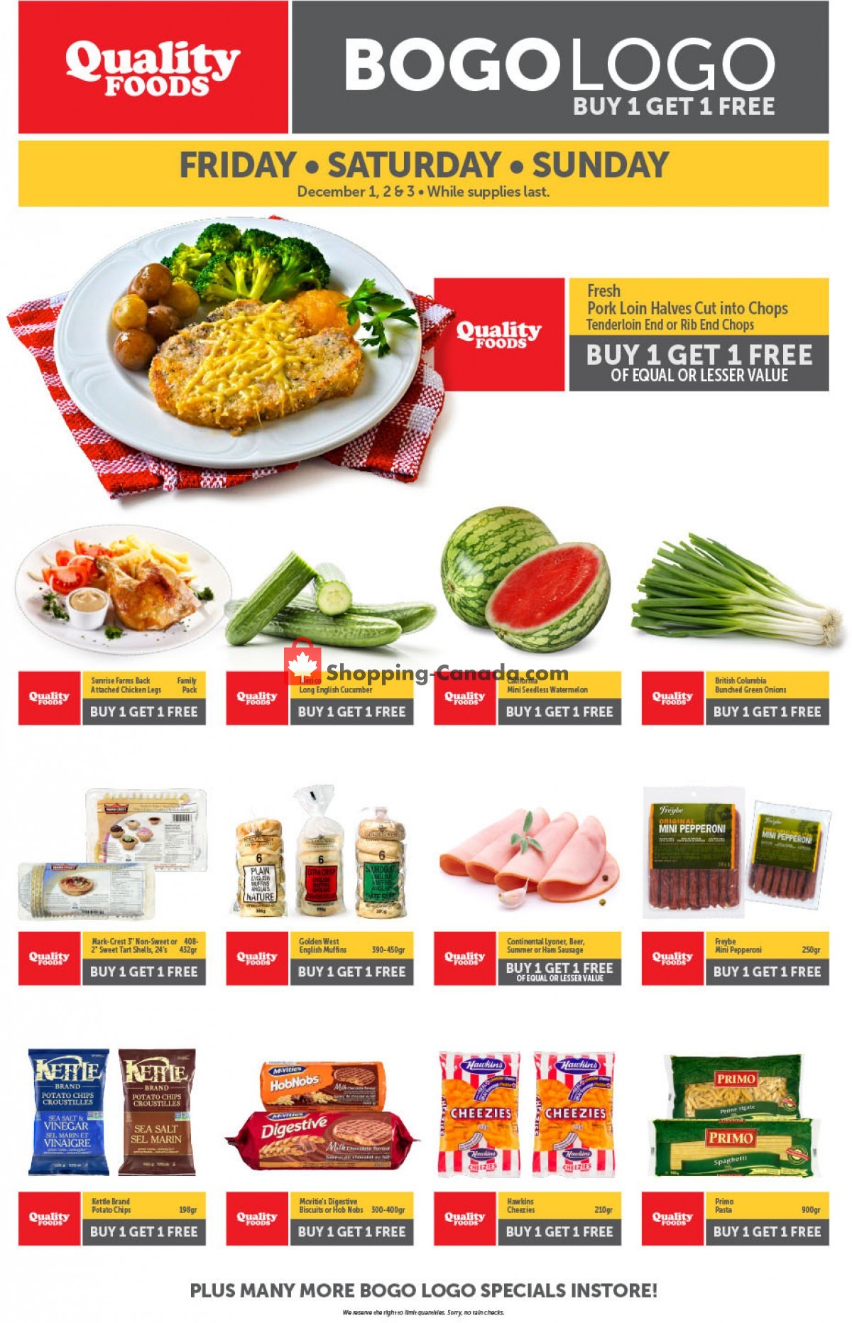 Quality Foods flyer from Monday November 27, 2023 to Sunday December 3, 2023 - page 12