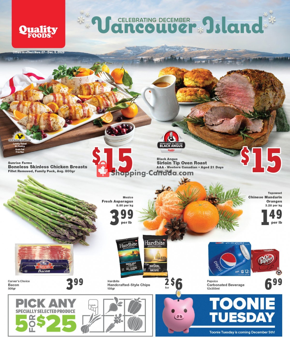 Quality Foods flyer from Monday November 27, 2023 to Sunday December 3, 2023 - page 3