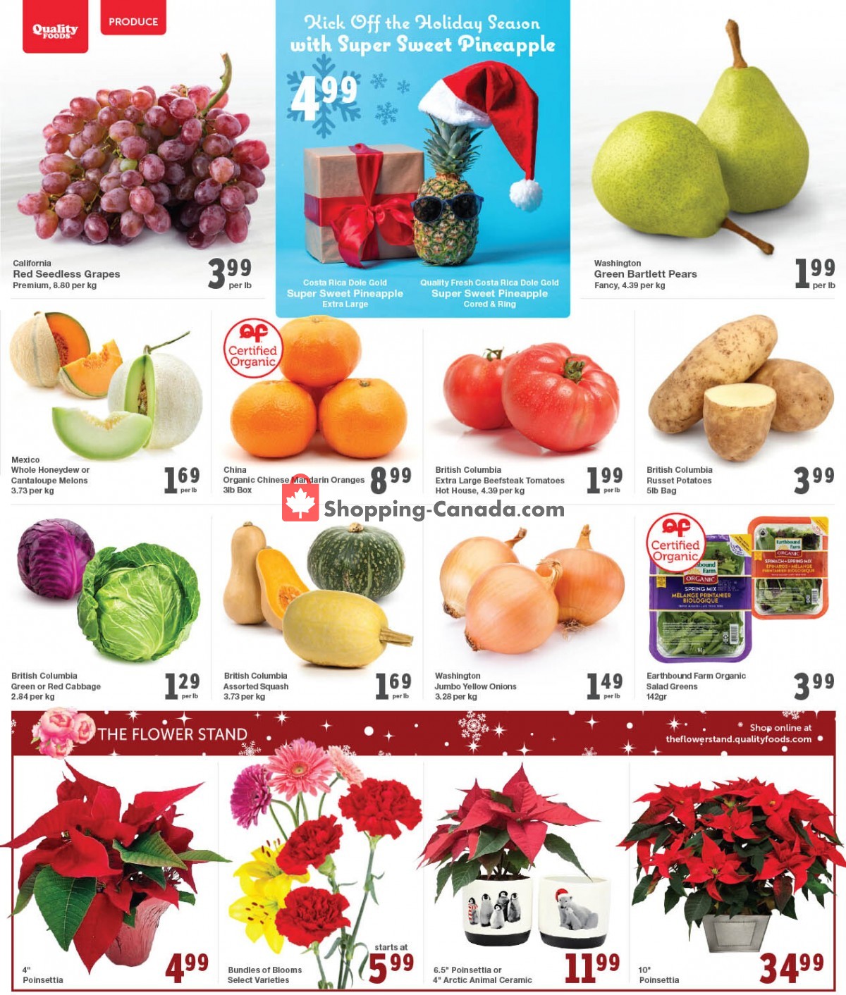 Quality Foods flyer from Monday November 27, 2023 to Sunday December 3, 2023 - page 4