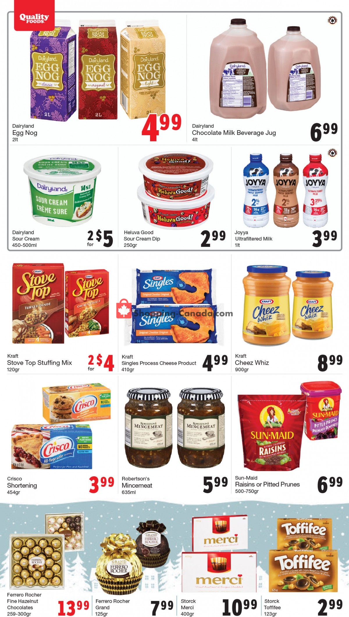 Quality Foods flyer from Monday November 27, 2023 to Sunday December 3, 2023 - page 6