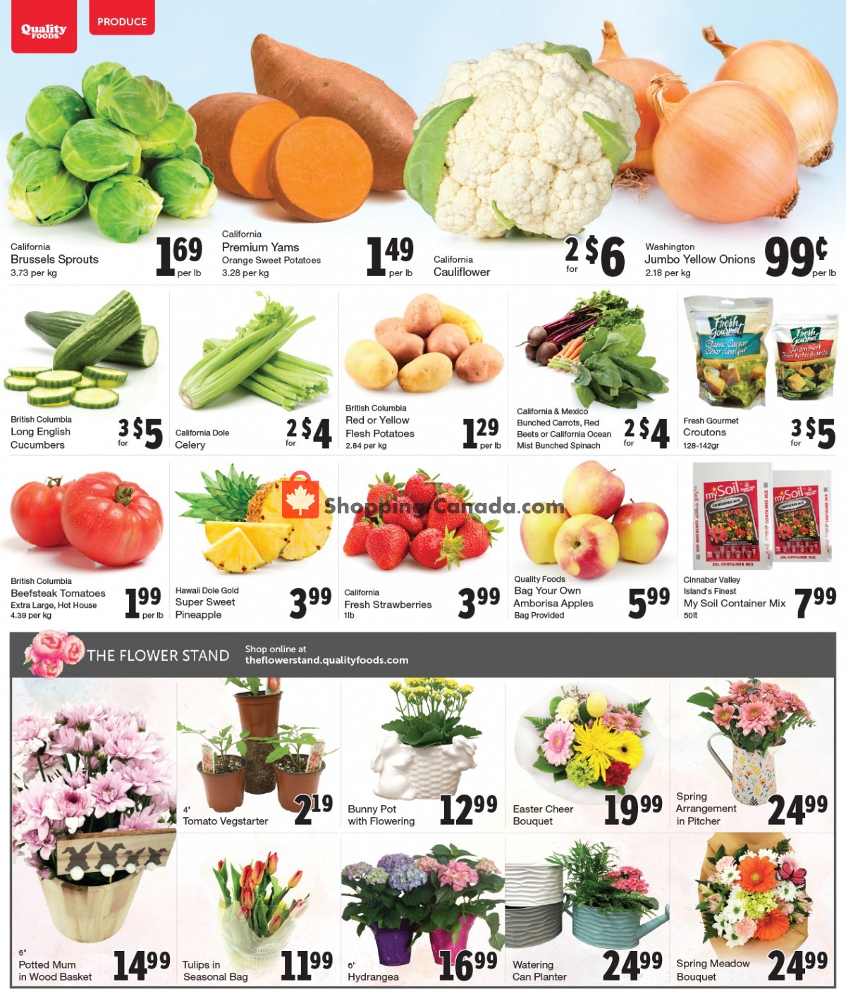 Quality Foods flyer from Monday March 29, 2021 to Sunday April 4, 2021 - page 2
