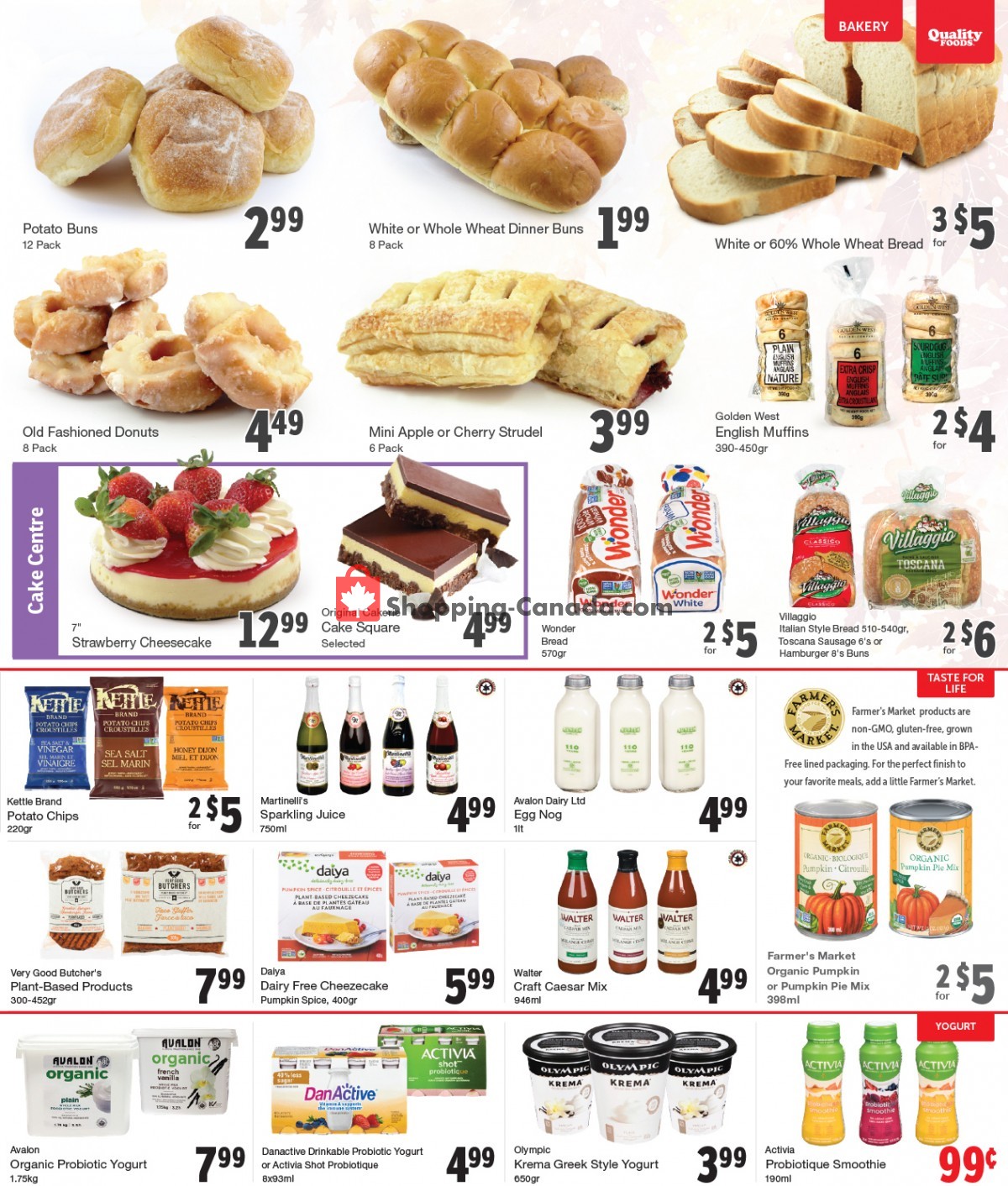 Quality Foods flyer from Monday October 4, 2021 to Sunday October 10, 2021 - page 7