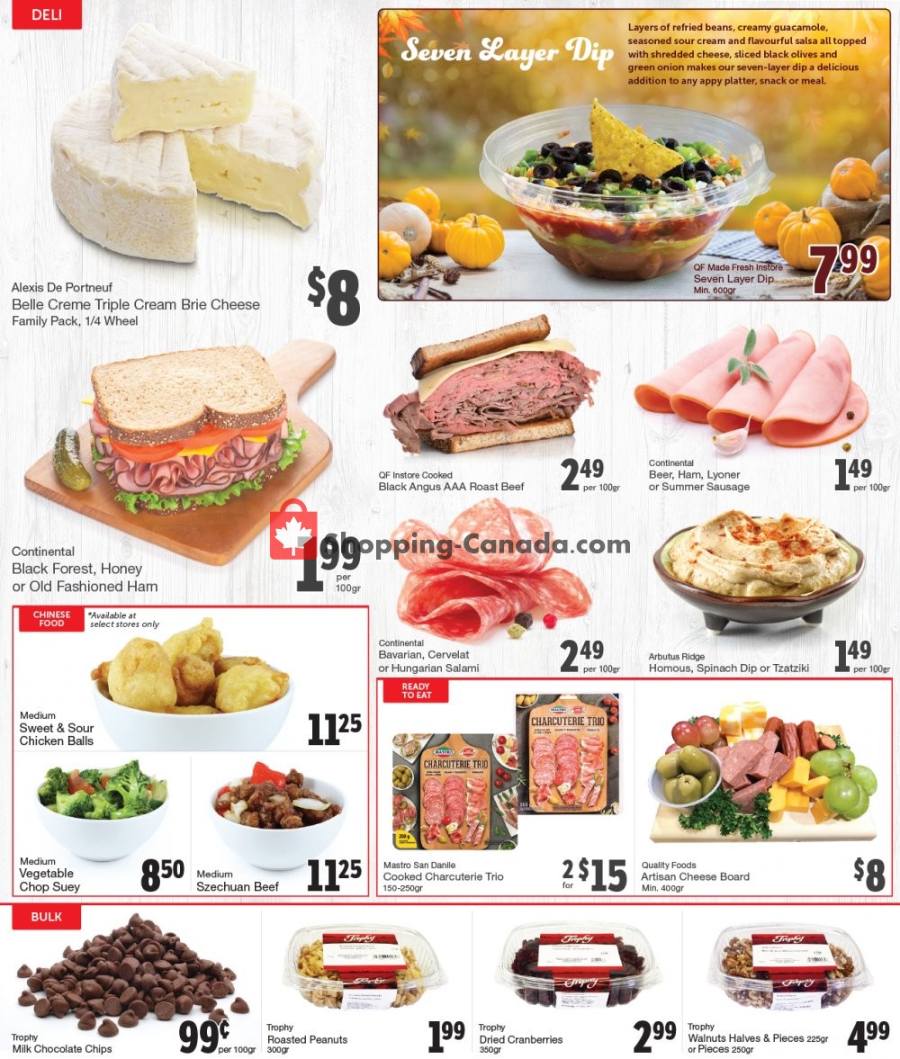 Quality Foods flyer from Monday October 7, 2019 to Sunday October 13, 2019 - page 5