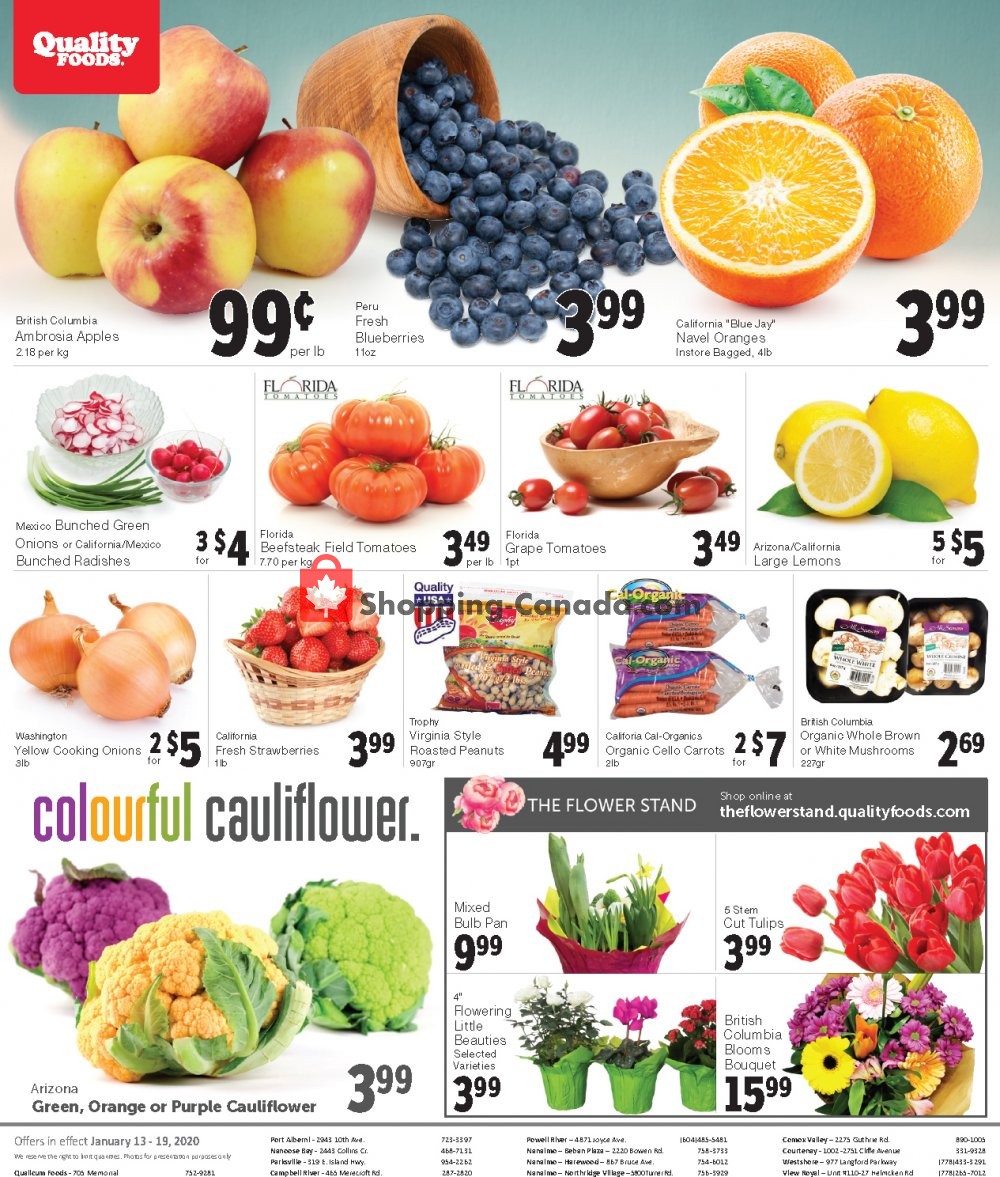 Quality Foods flyer from Monday January 13, 2020 to Sunday January 19, 2020 - page 7