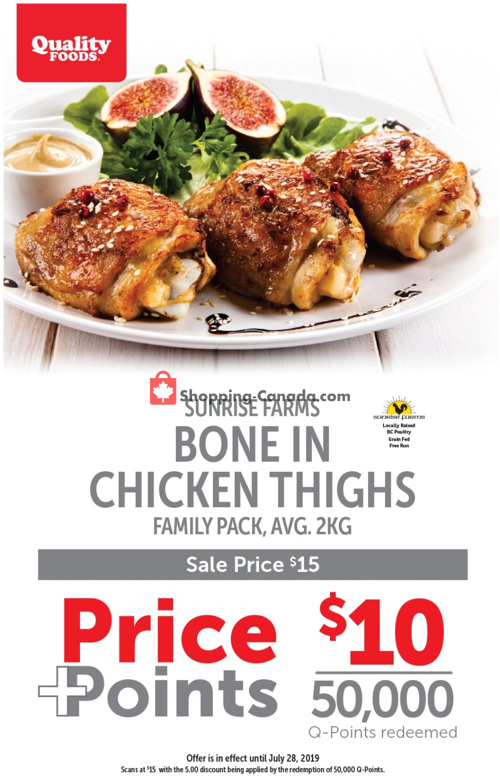 Quality Foods flyer from Monday July 22, 2019 to Sunday July 28, 2019 - page 2