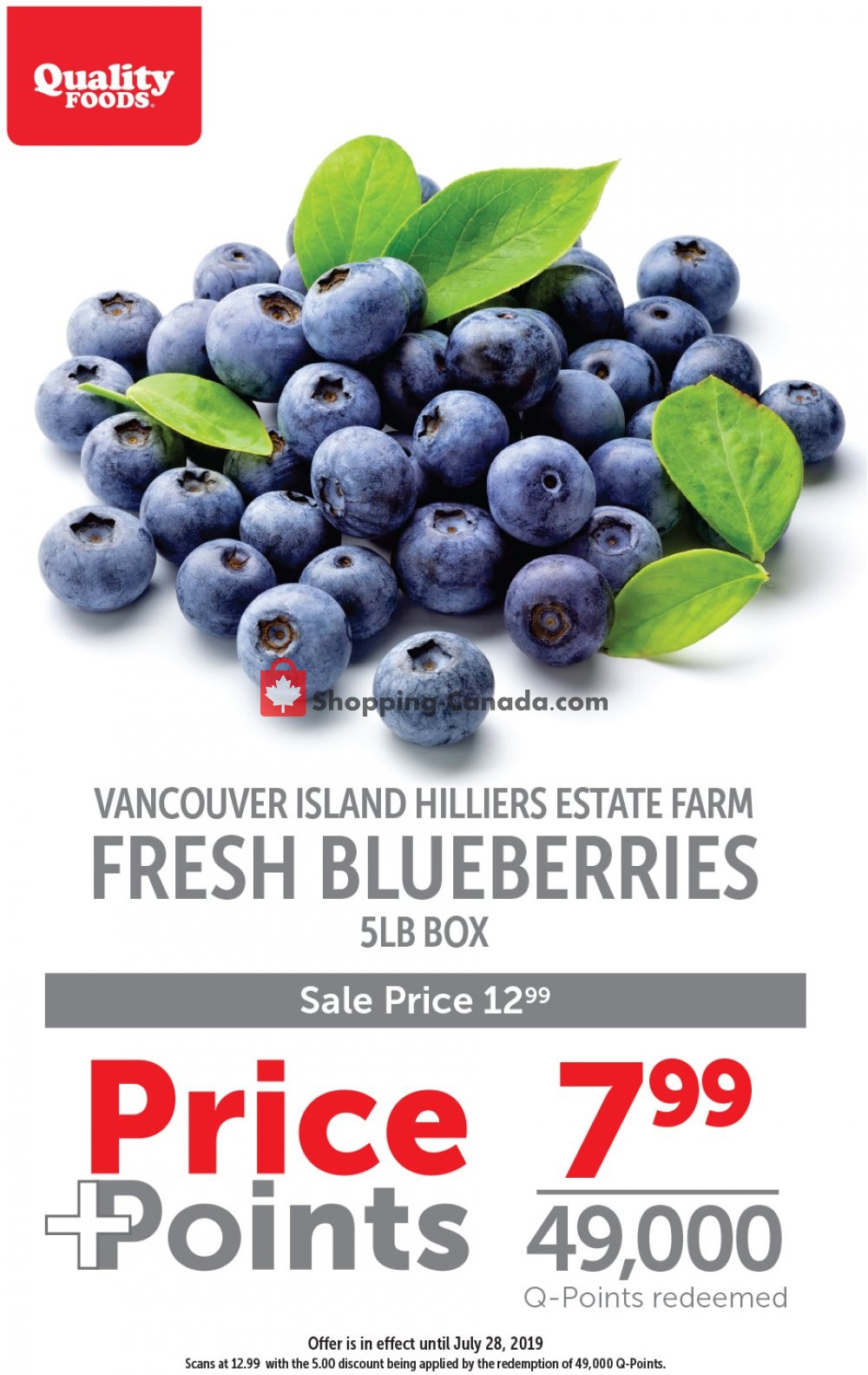 Quality Foods flyer from Monday July 22, 2019 to Sunday July 28, 2019 - page 3